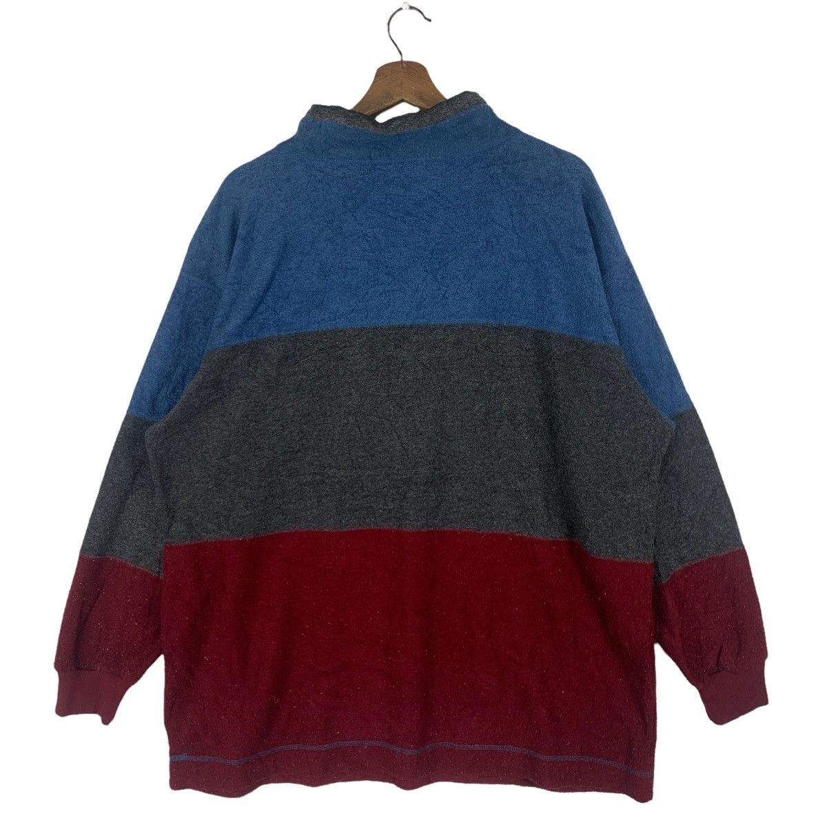 Budweiser Budweiser Embroider Spellout Turtle Neck Fleece Sweatshirt Size US XL / EU 56 / 4 - 4 Thumbnail