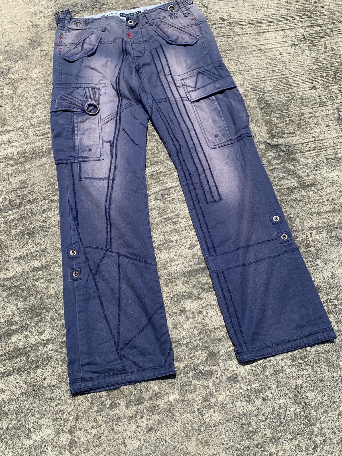 Polo Ralph Lauren Polo ralph laurent tactical multipocket bondage cargo pants Size US 32 / EU 48 - 4 Thumbnail