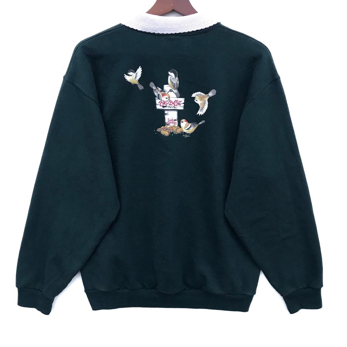 Vintage Vintage Morning Sun BigLogo Bird Crewneck Sweatshirt Size US M / EU 48-50 / 2 - 5 Thumbnail