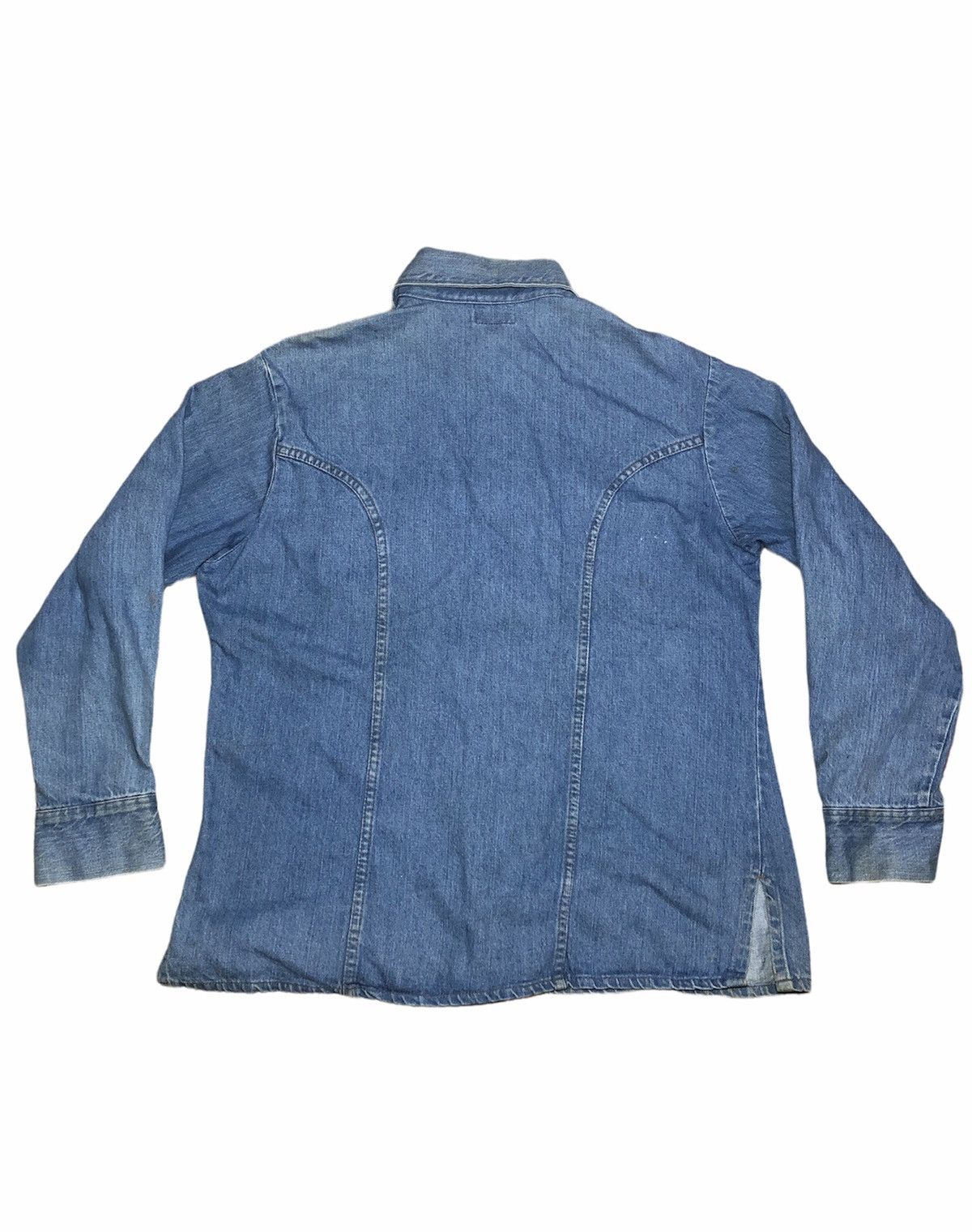 Levi's VINTAGE 70s/early 80s LEVIS ORANGE TAB BUTTON DENIM JACKET Size US XL / EU 56 / 4 - 2 Thumbnail