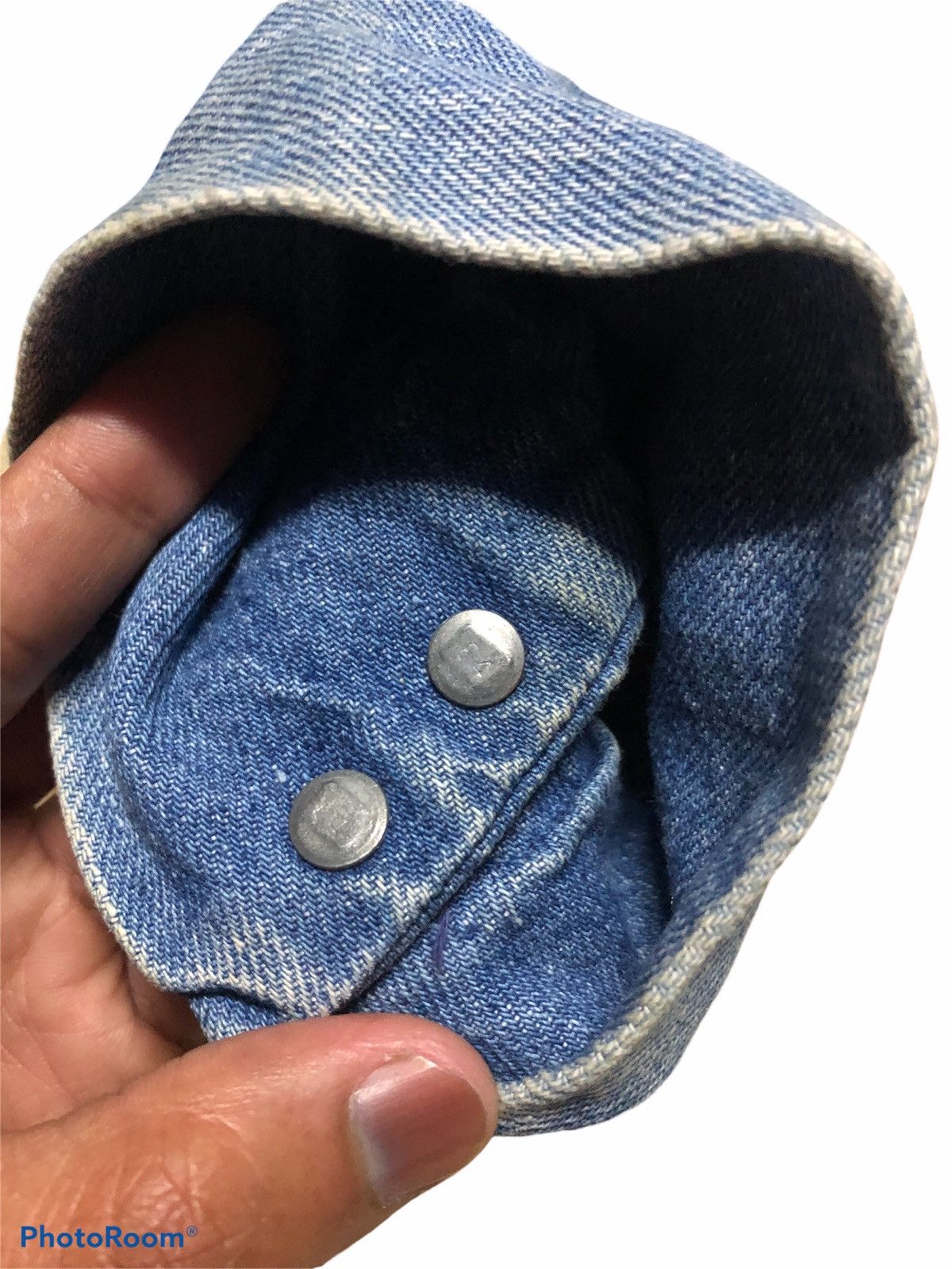 Levi's VINTAGE 70s/early 80s LEVIS ORANGE TAB BUTTON DENIM JACKET Size US XL / EU 56 / 4 - 4 Thumbnail