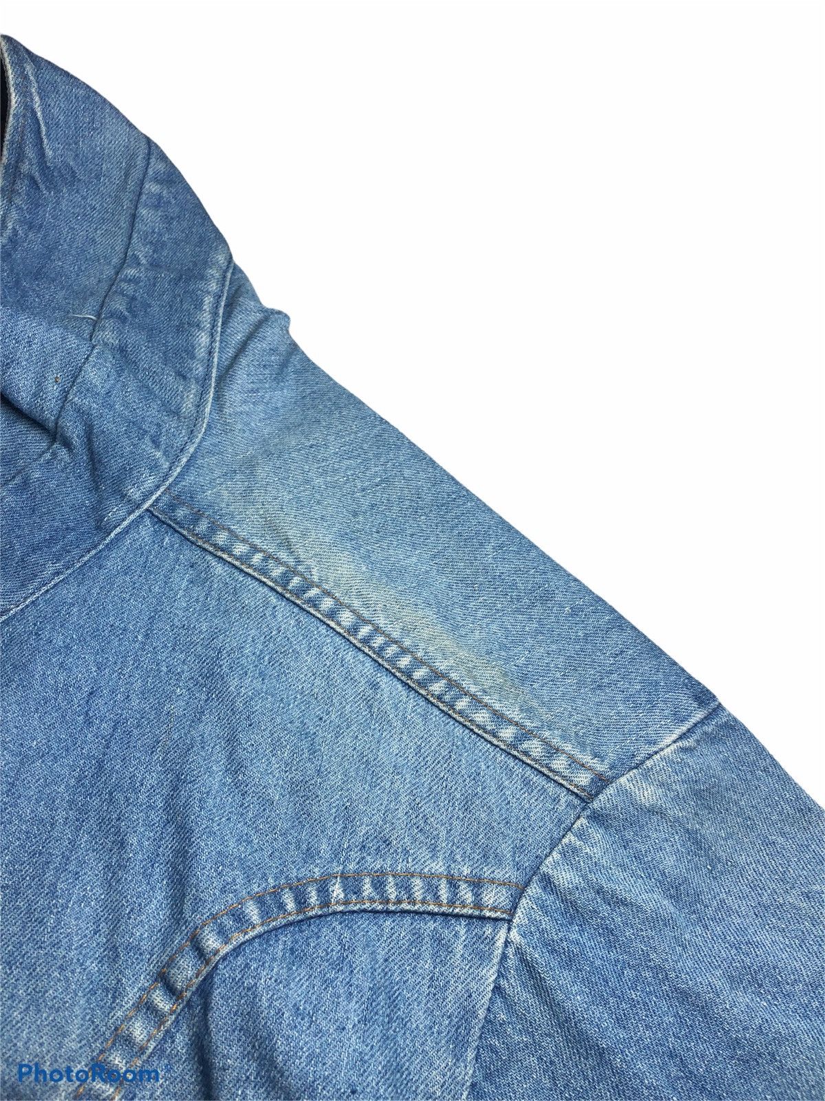 Levi's VINTAGE 70s/early 80s LEVIS ORANGE TAB BUTTON DENIM JACKET Size US XL / EU 56 / 4 - 8 Thumbnail