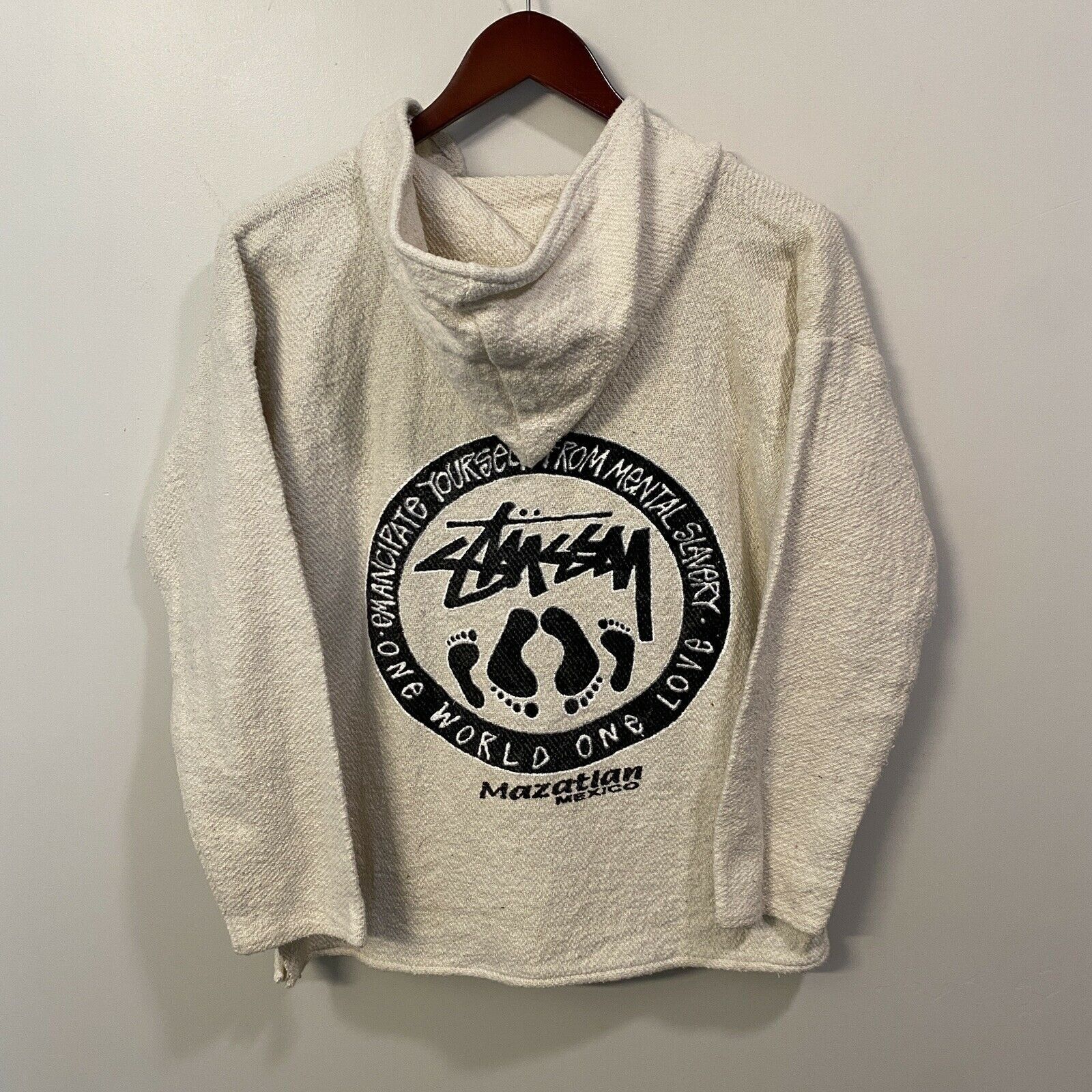 Stussy × Vintage Stussy Mazatlan Mexico Hoodie Hippie