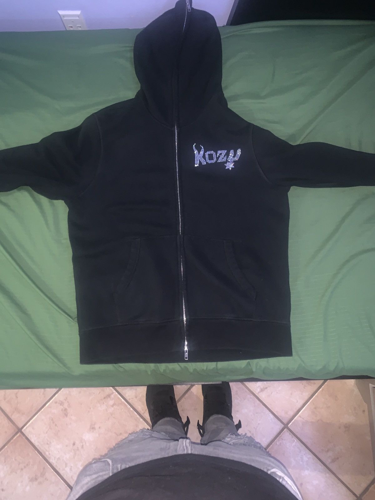 Streetwear @Pappiq KOZY HOODIE FULL ZIP UP HOODIE | Grailed