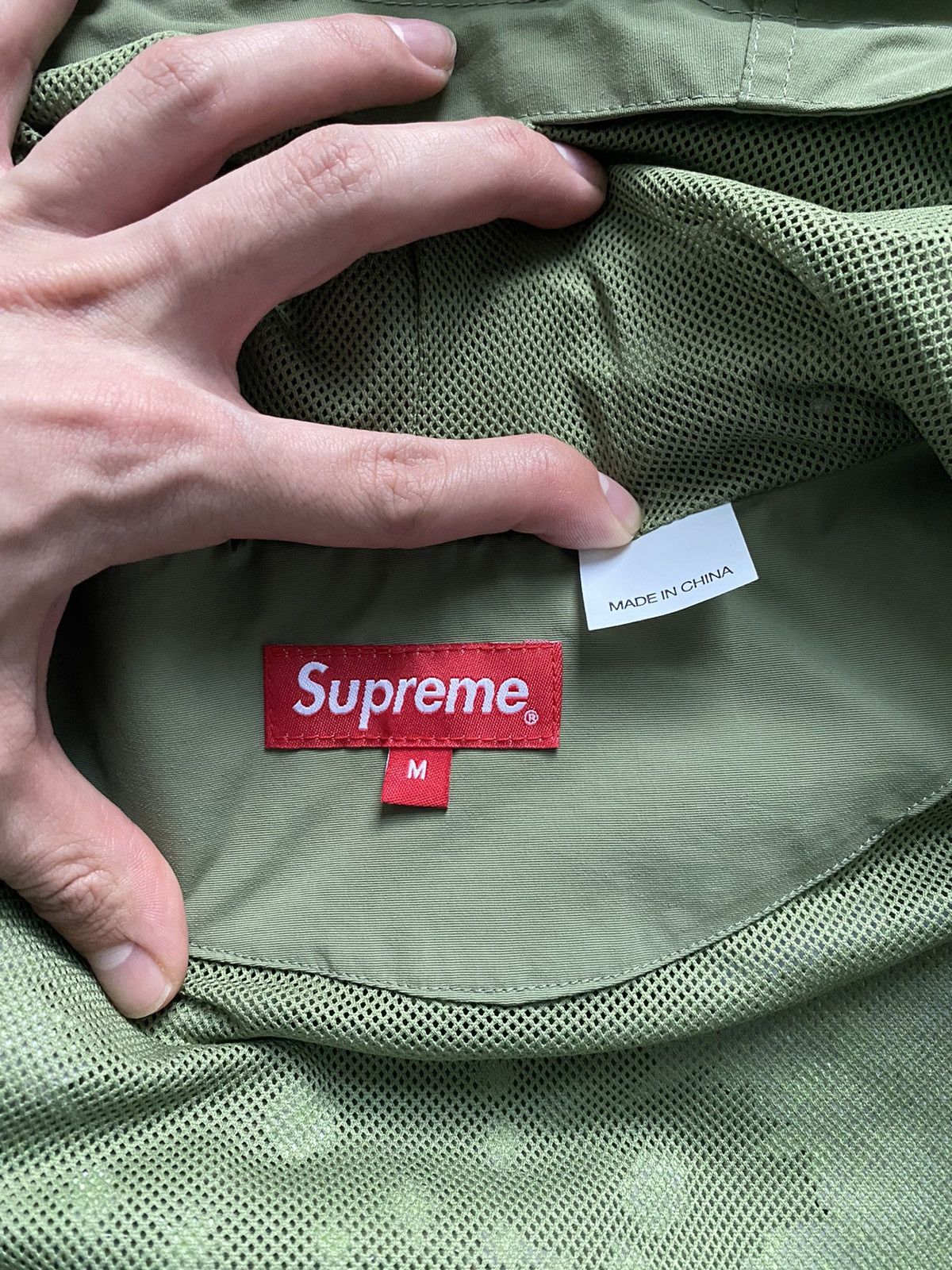 Supreme Supreme AOI Glow In The Dark Track Jacket | Grailed