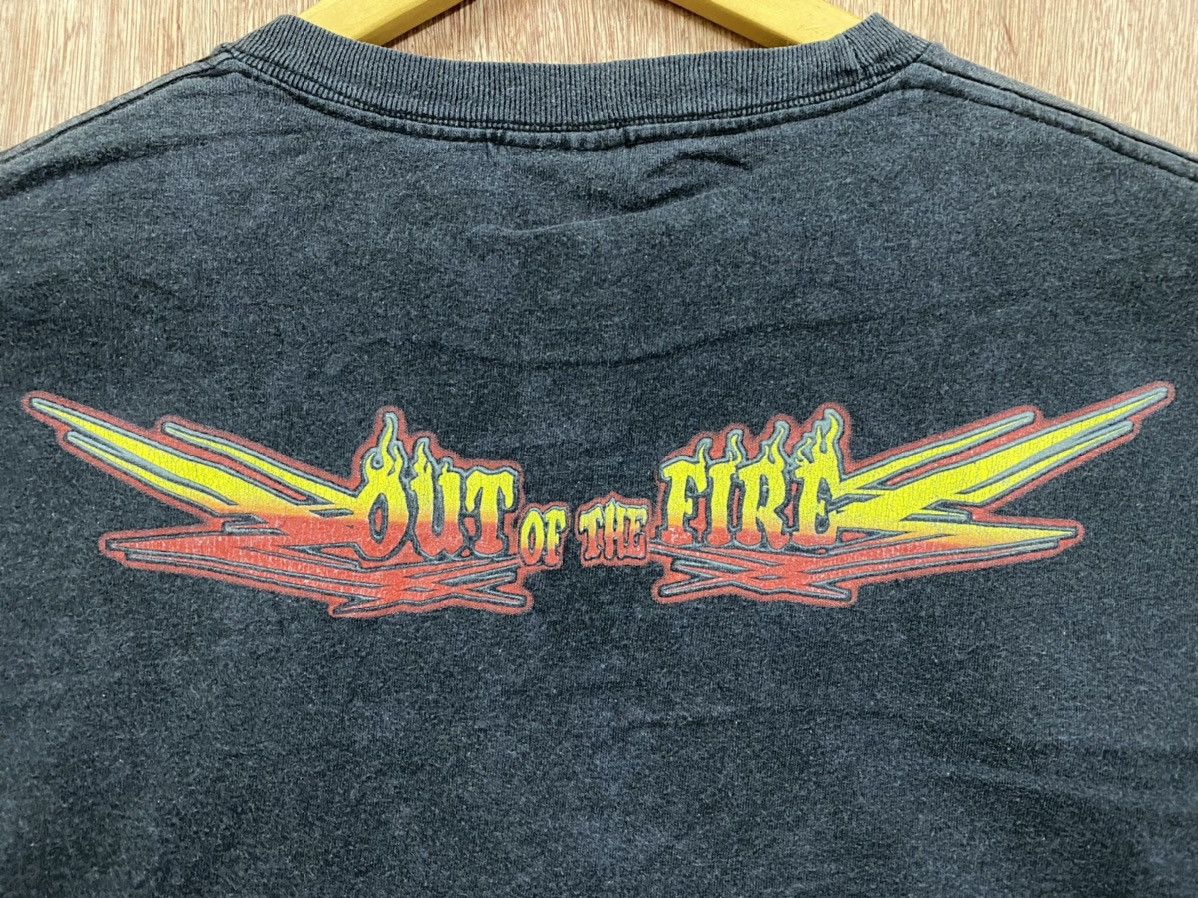 Vintage vintage 2001 KANE out of the fire wrestling wwf wwe t-shirts Size US XL / EU 56 / 4 - 6 Thumbnail