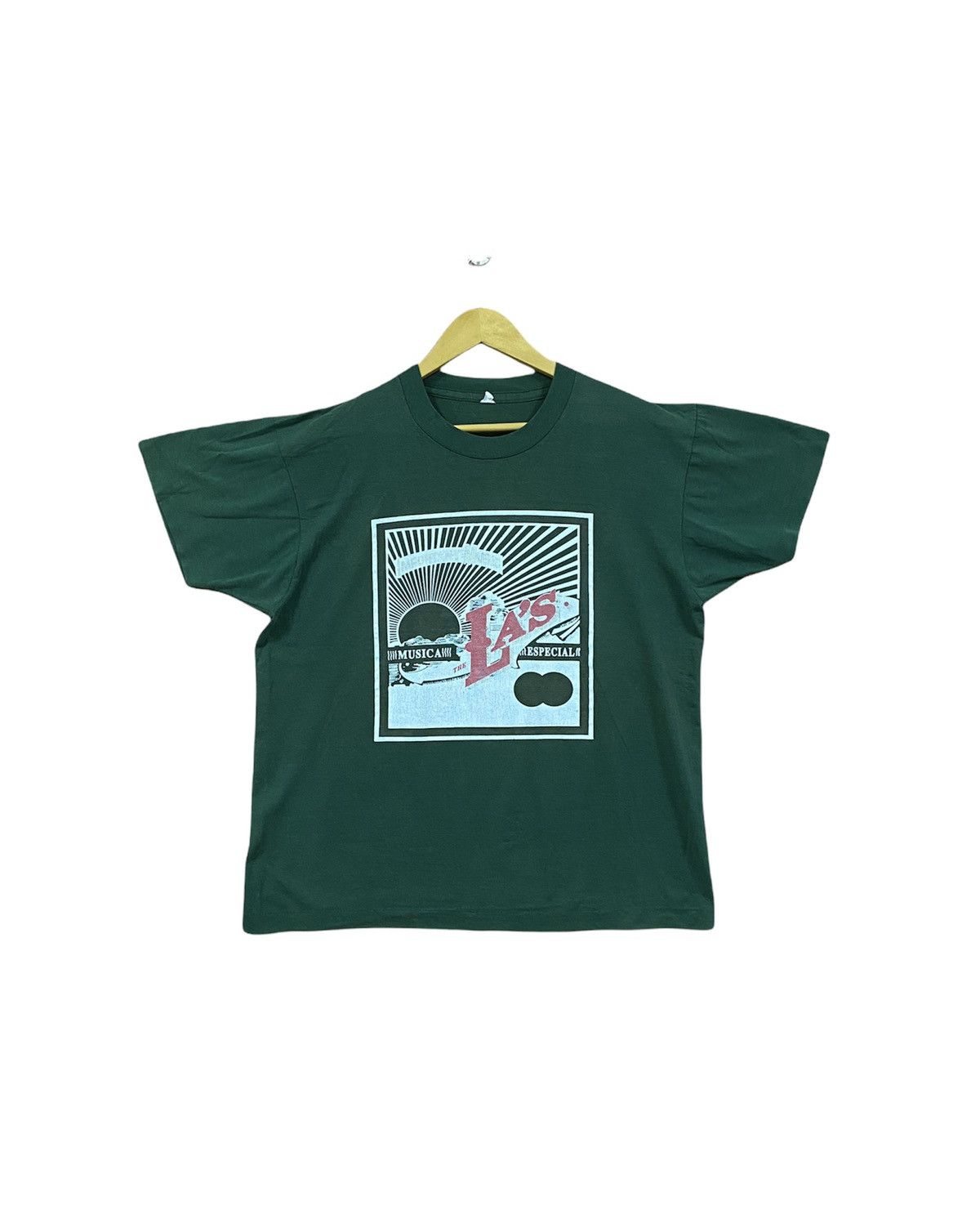 vintage 90s THE LA'S english rock band rare promo t-shirts