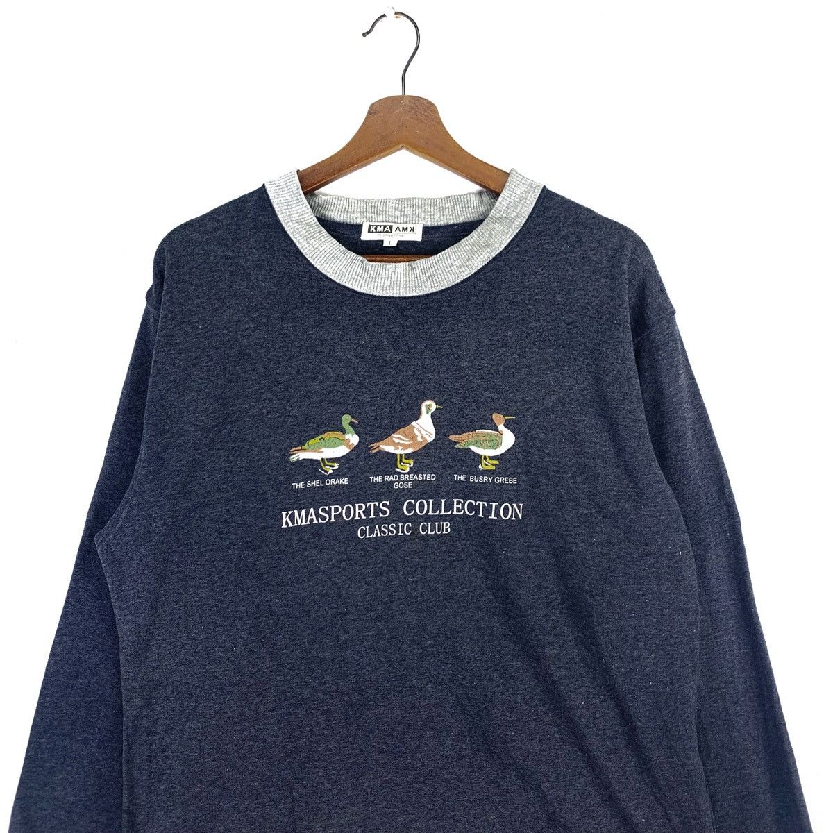 Vintage KMA International Duck Rare Design Crewneck Sweatshirt Size US L / EU 52-54 / 3 - 2 Thumbnail