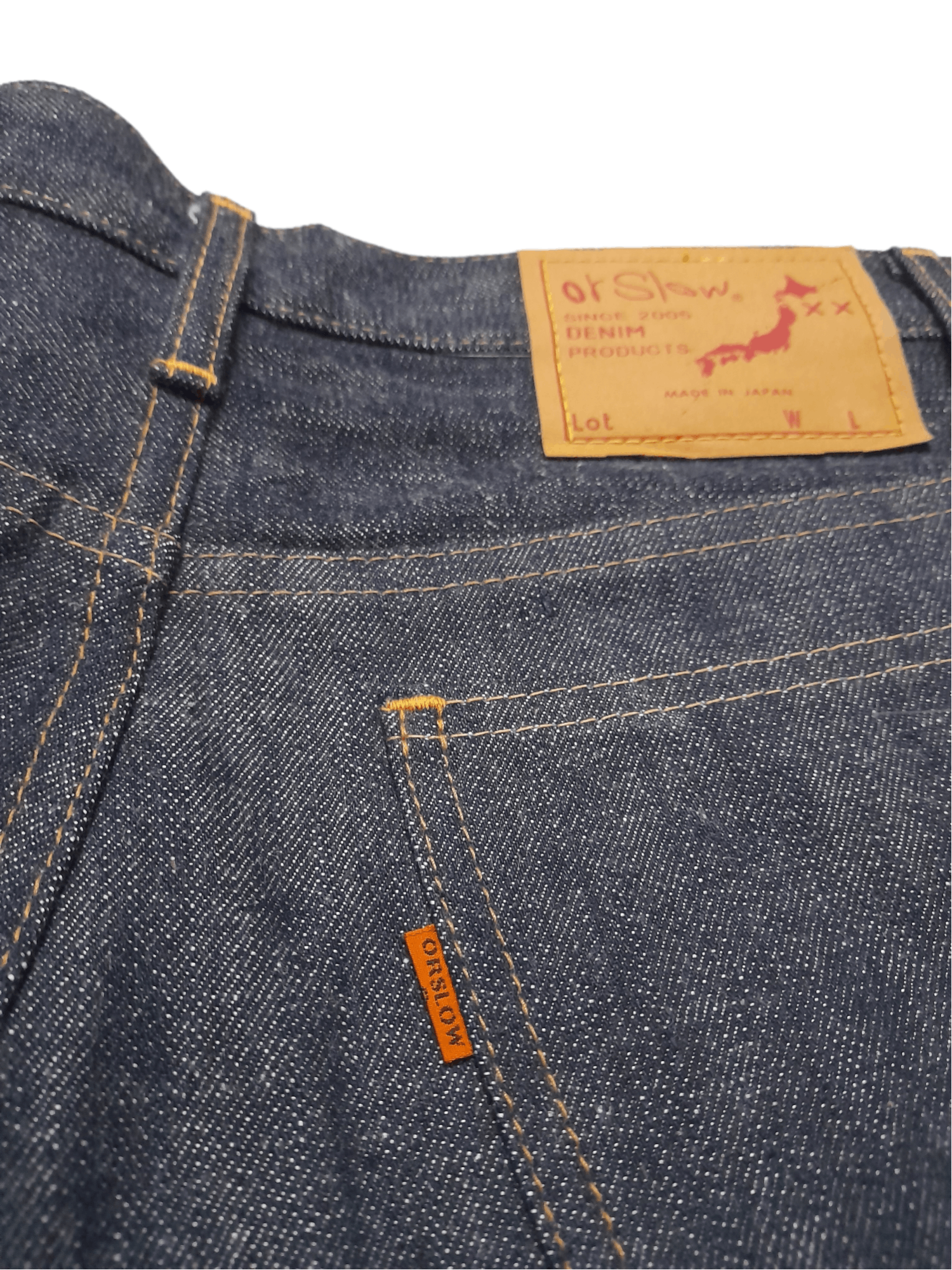 Orslow ORSLOW Orange Tag Denim (D902) W28 Size US 28 / EU 44 - 3 Thumbnail