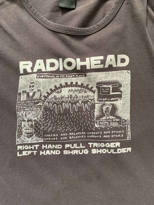 Vintage Vintage Radiohead Right Hand Pull Trigger Left Hand | Grailed