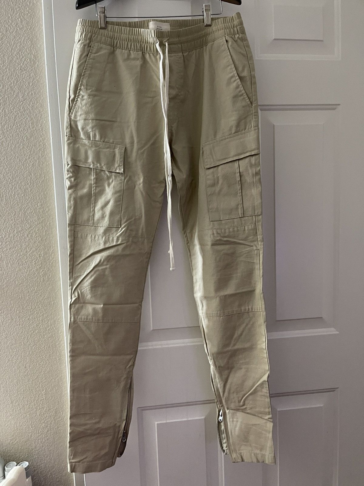 Pacsun Fear of god PacSun Essentials Drawstring Cargo Pants | Grailed