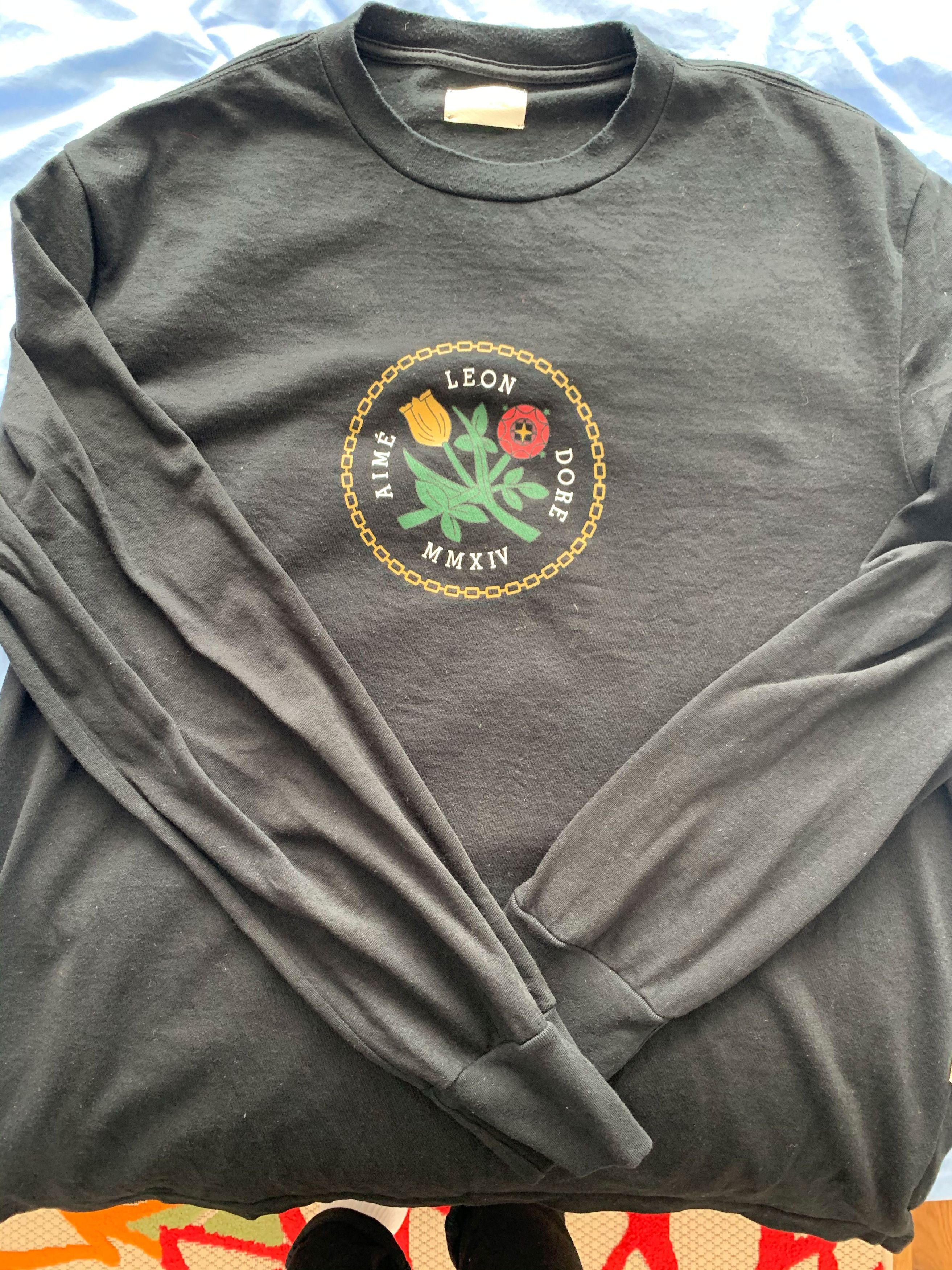 Aime Leon Dore Logo L/S Size US XL / EU 56 / 4 - 1 Thumbnail