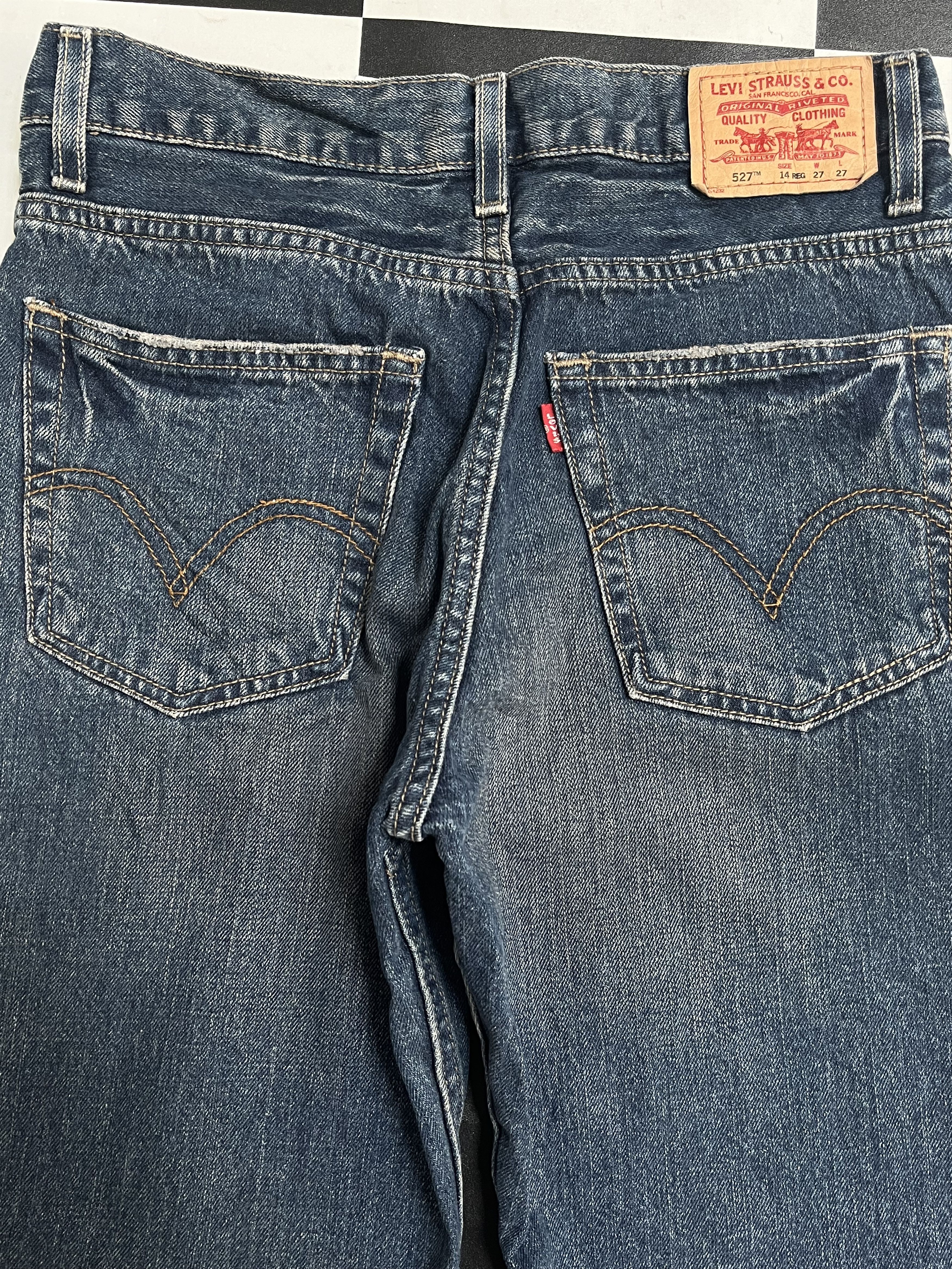 Levi's Levis 527 Boot cut Jeans Women - L164 Size 36" / US 14 / IT 50 - 9 Thumbnail