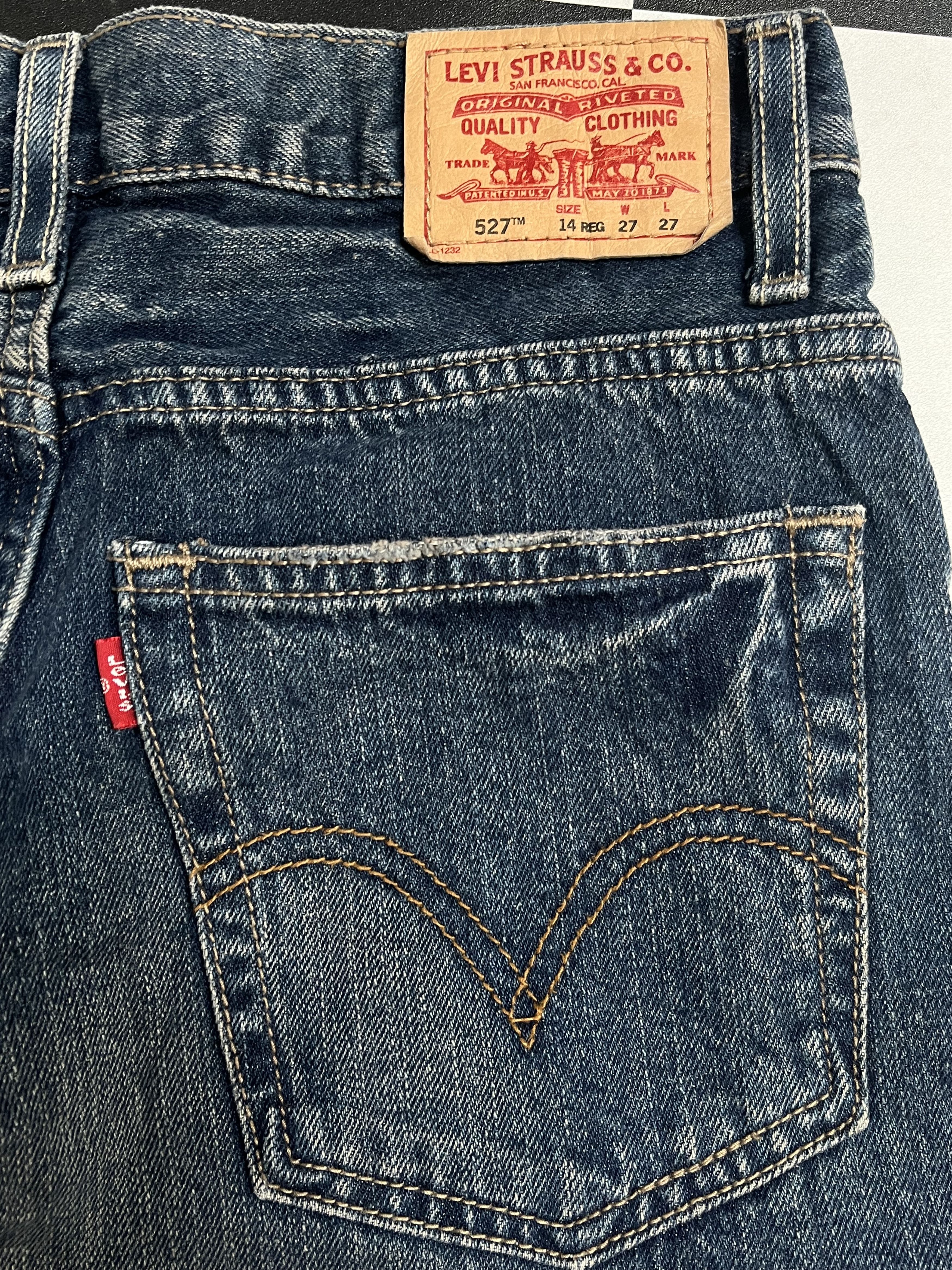 Levi's Levis 527 Boot cut Jeans Women - L164 Size 36" / US 14 / IT 50 - 10 Thumbnail