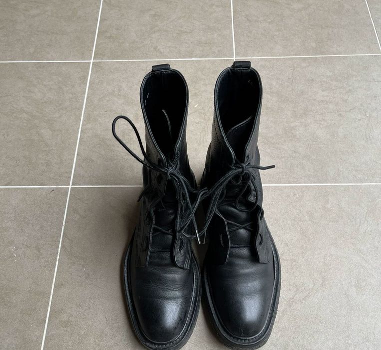 Hedi Slimane Dior Homme Navigate Combat Boot | Grailed