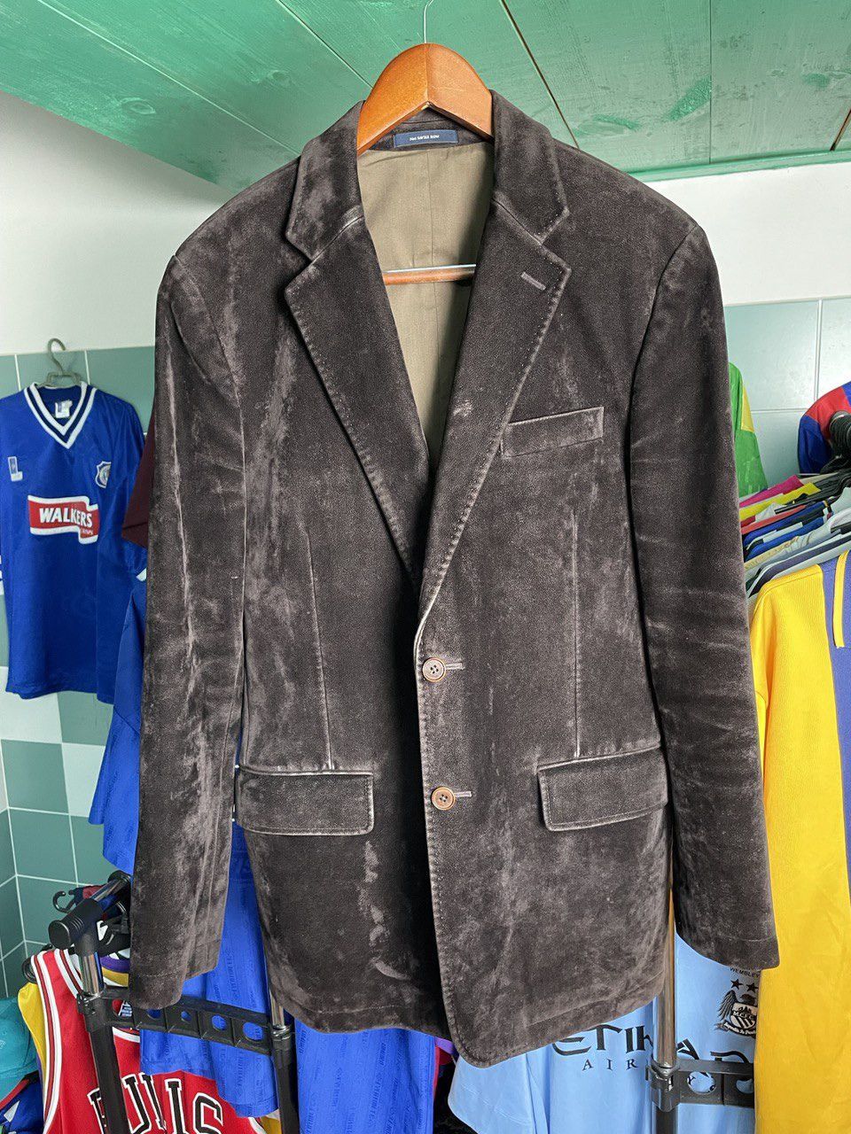 Housse De Costume Gieves & Hawkes Of Savile Row - Bleu, Rigide - Occasion