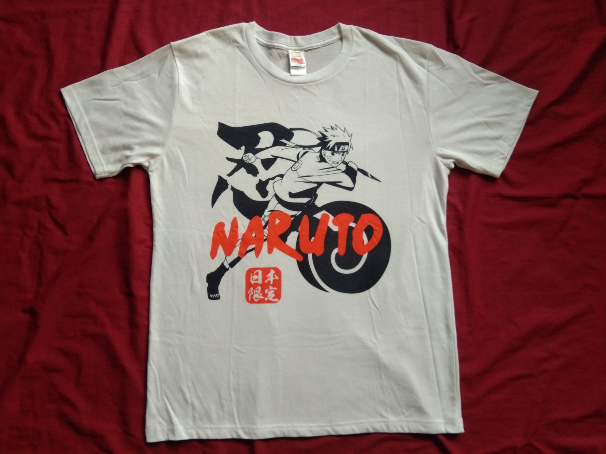 Japanese Brand NEW Official Japan Naruto Tshirt anime Size US L / EU 52-54 / 3 - 3 Thumbnail