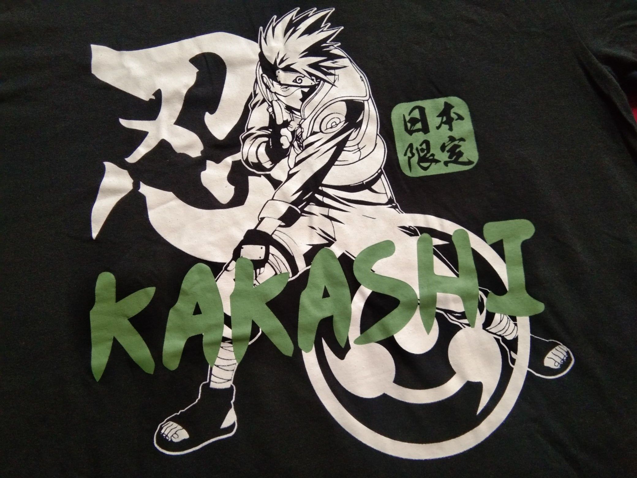 Japanese Brand NEW Official Japan Naruto Kakashi Tshirt anime Size US L / EU 52-54 / 3 - 2 Thumbnail
