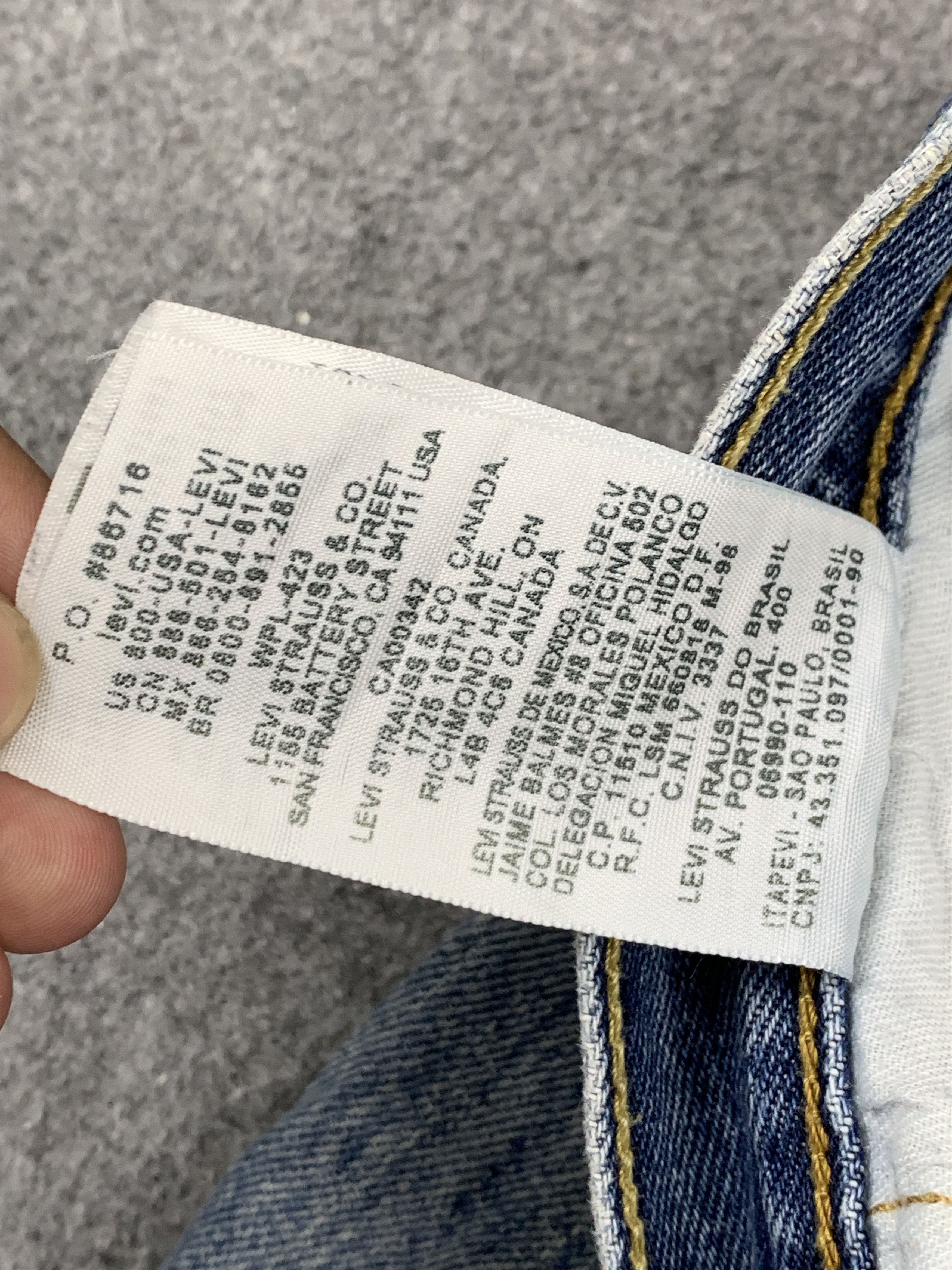 Levi's Vintage Levis 501 Faded Blue Jeans DP1746 Size US 34 / EU 50 - 11 Thumbnail