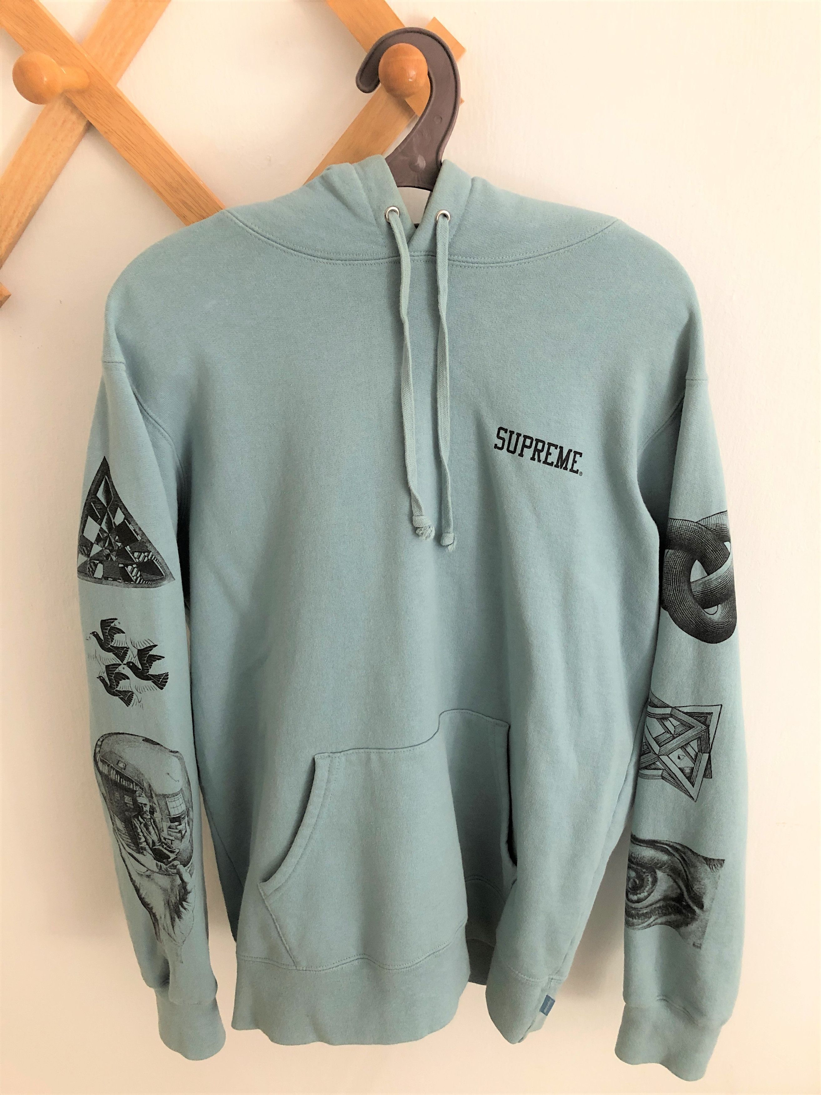 Supreme Supreme MC Escher Hoodie Grailed