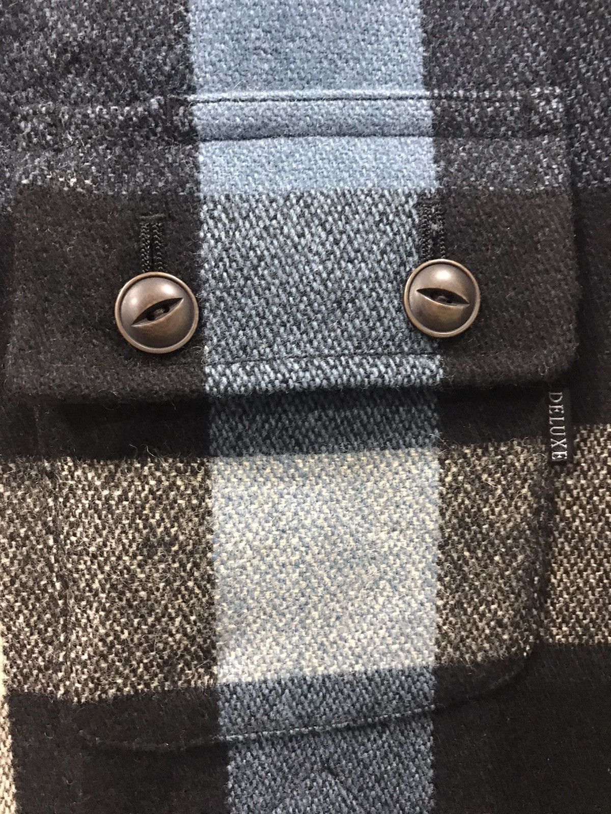 Deluxeware × Japanese Brand DELUXE WORKWEAR Wool Multipockets Jacket Size US L / EU 52-54 / 3 - 7 Thumbnail