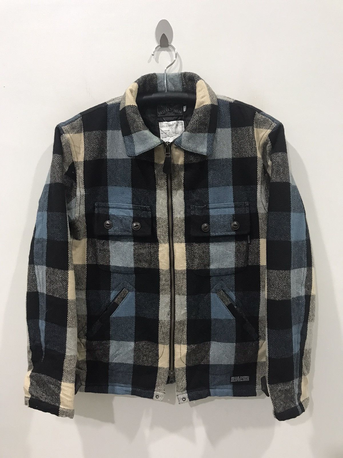 Deluxeware × Japanese Brand DELUXE WORKWEAR Wool Multipockets Jacket Size US L / EU 52-54 / 3 - 1 Thumbnail