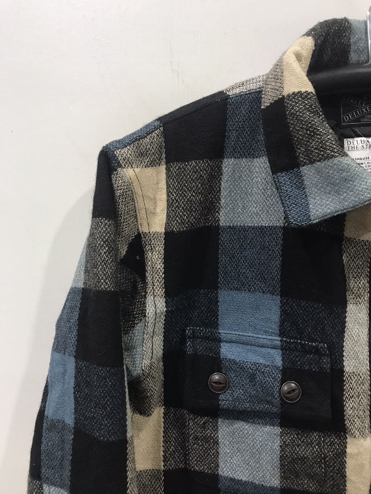 Deluxeware × Japanese Brand DELUXE WORKWEAR Wool Multipockets Jacket Size US L / EU 52-54 / 3 - 4 Thumbnail