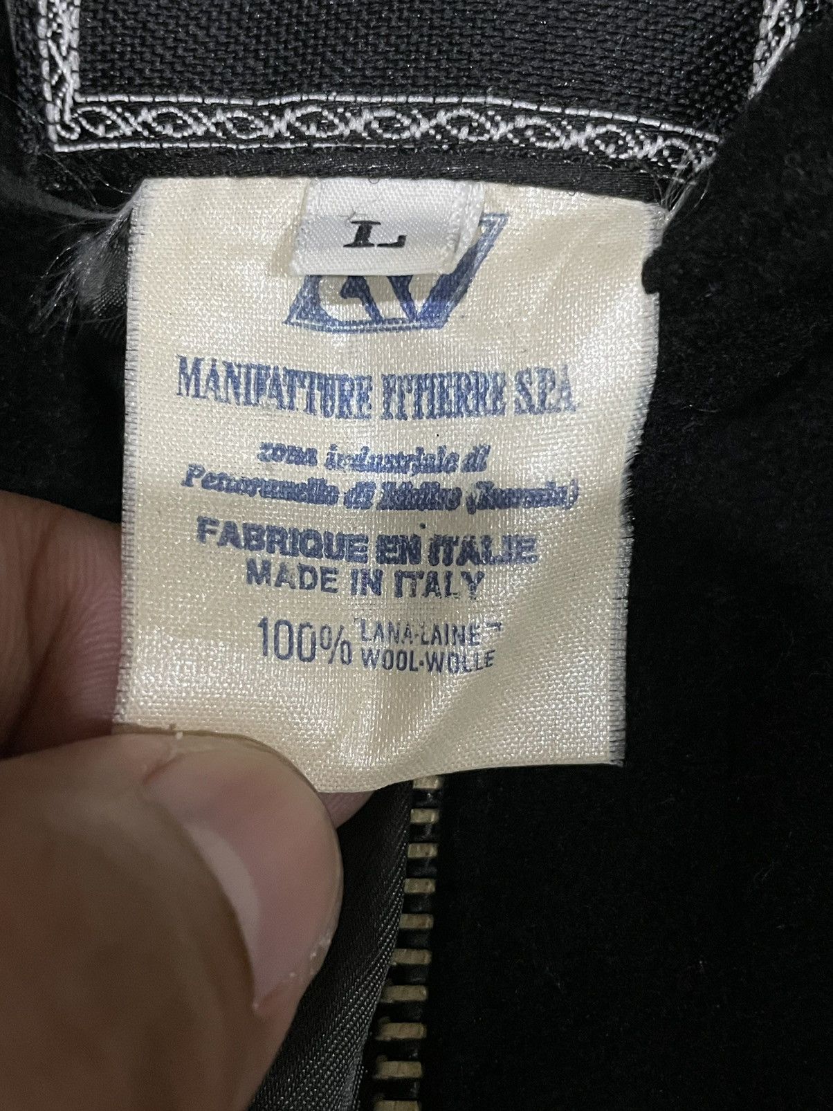 Versace VTG Versace Men Wool Hooded Medusa Button 4 Pocket Jacket Size US L / EU 52-54 / 3 - 11 Thumbnail