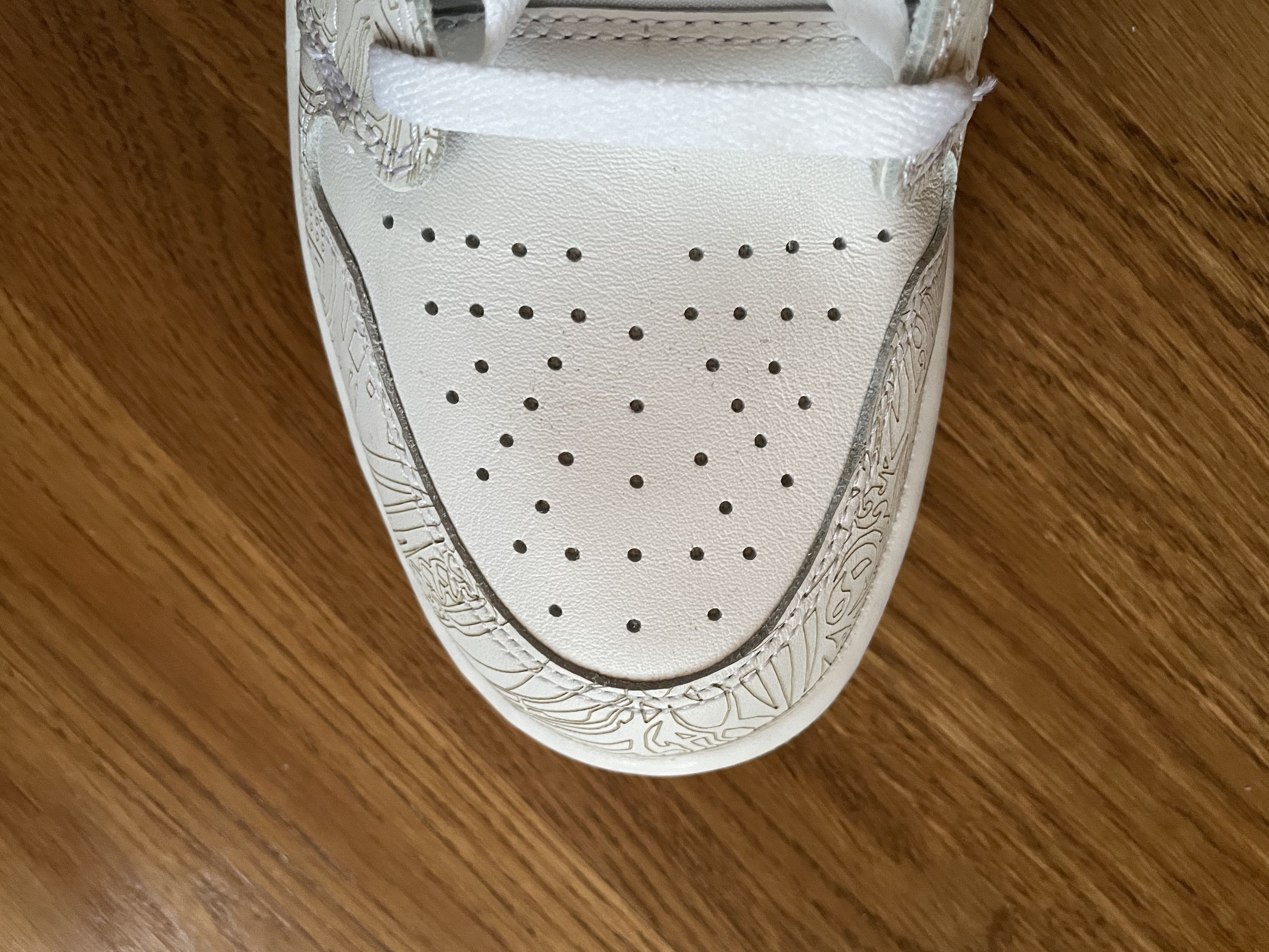 Jordan Brand 13 Air Jordan 1 30th Anniversary Laser High White Blue OG Size US 13 / EU 46 - 14 Thumbnail
