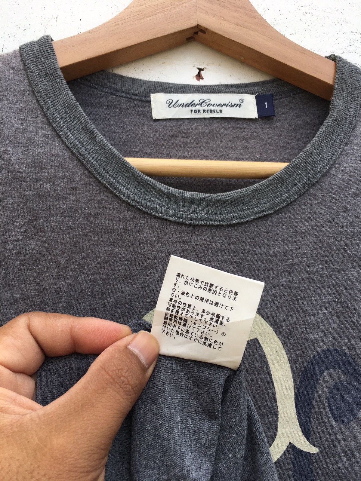Undercover Rare Undercover Grace Five Tshirt design by Jun Takahashi Size US S / EU 44-46 / 1 - 13 Thumbnail