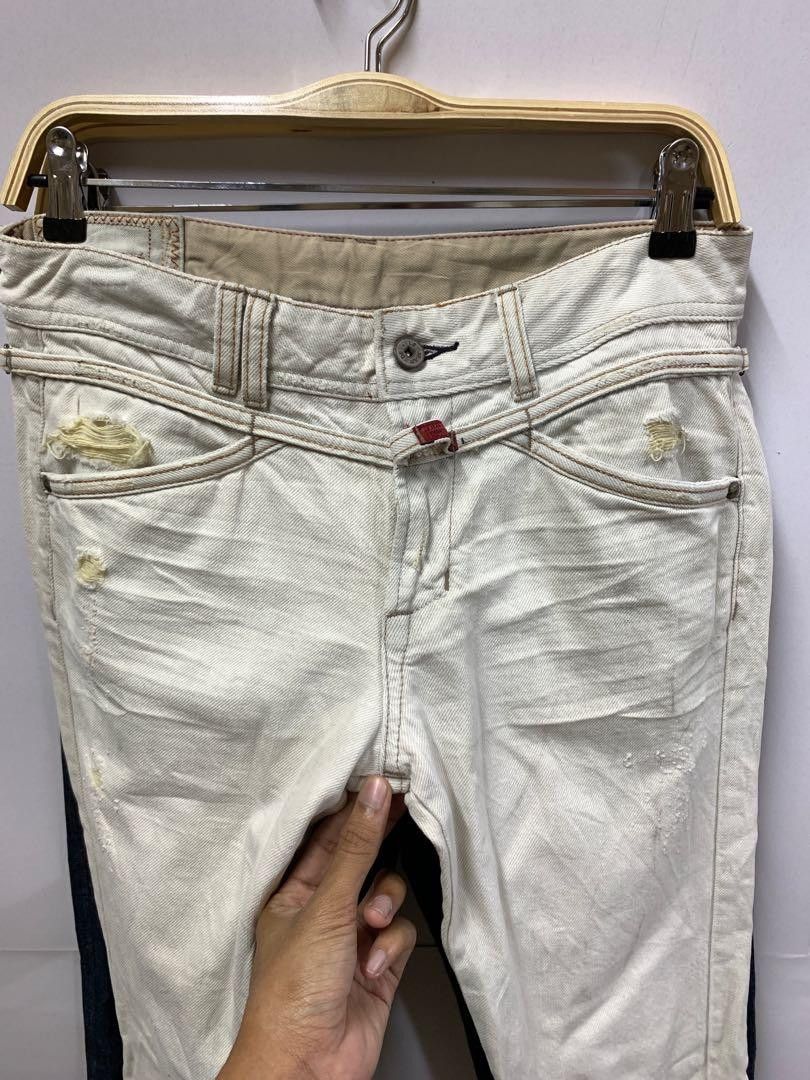 Marithe + Francois Girbaud Marithe francois girbaud distressed jeans Size US 31 - 3 Thumbnail