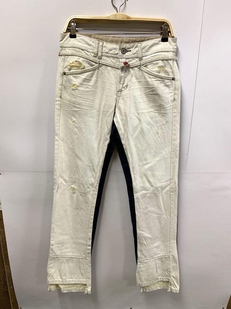 Marithe + Francois Girbaud Marithe francois girbaud distressed jeans Size US 31 - 1 Thumbnail