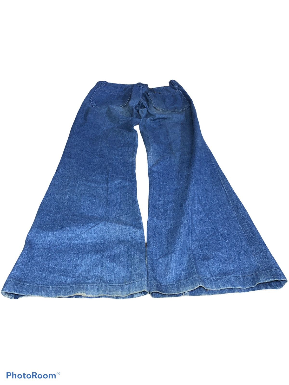Japanese Brand VINTAGE FLARE DENIM BY McCampbell Size US 26 / EU 42 - 4 Thumbnail