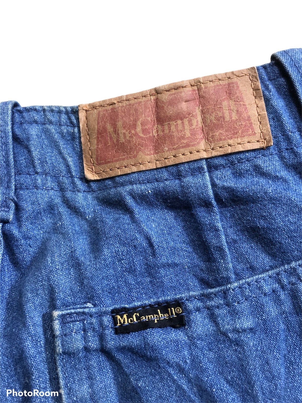 Japanese Brand VINTAGE FLARE DENIM BY McCampbell Size US 26 / EU 42 - 5 Thumbnail