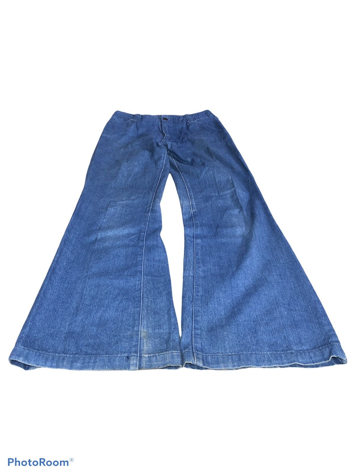 Japanese Brand VINTAGE FLARE DENIM BY McCampbell Size US 26 / EU 42 - 2 Thumbnail