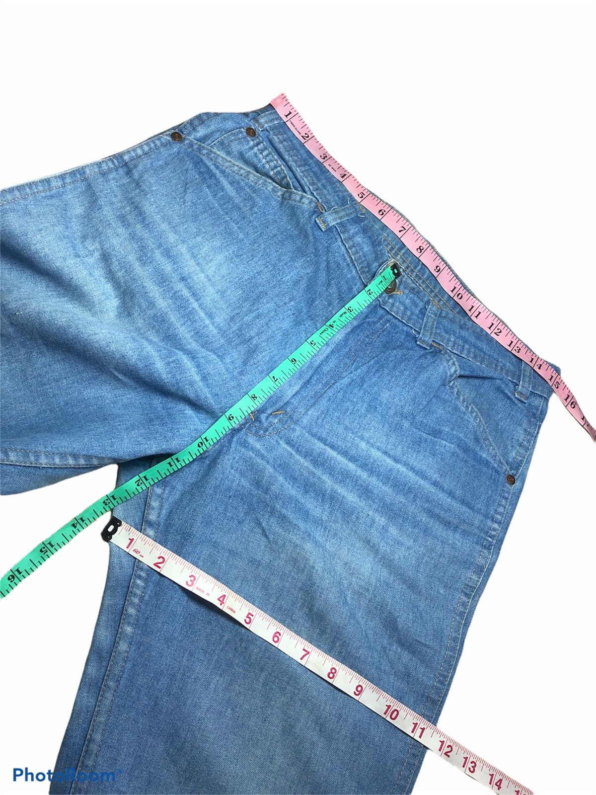 Levi's VINTAGE LEVIS 80s orange tab FLARE DENIM Size US 31 - 7 Thumbnail