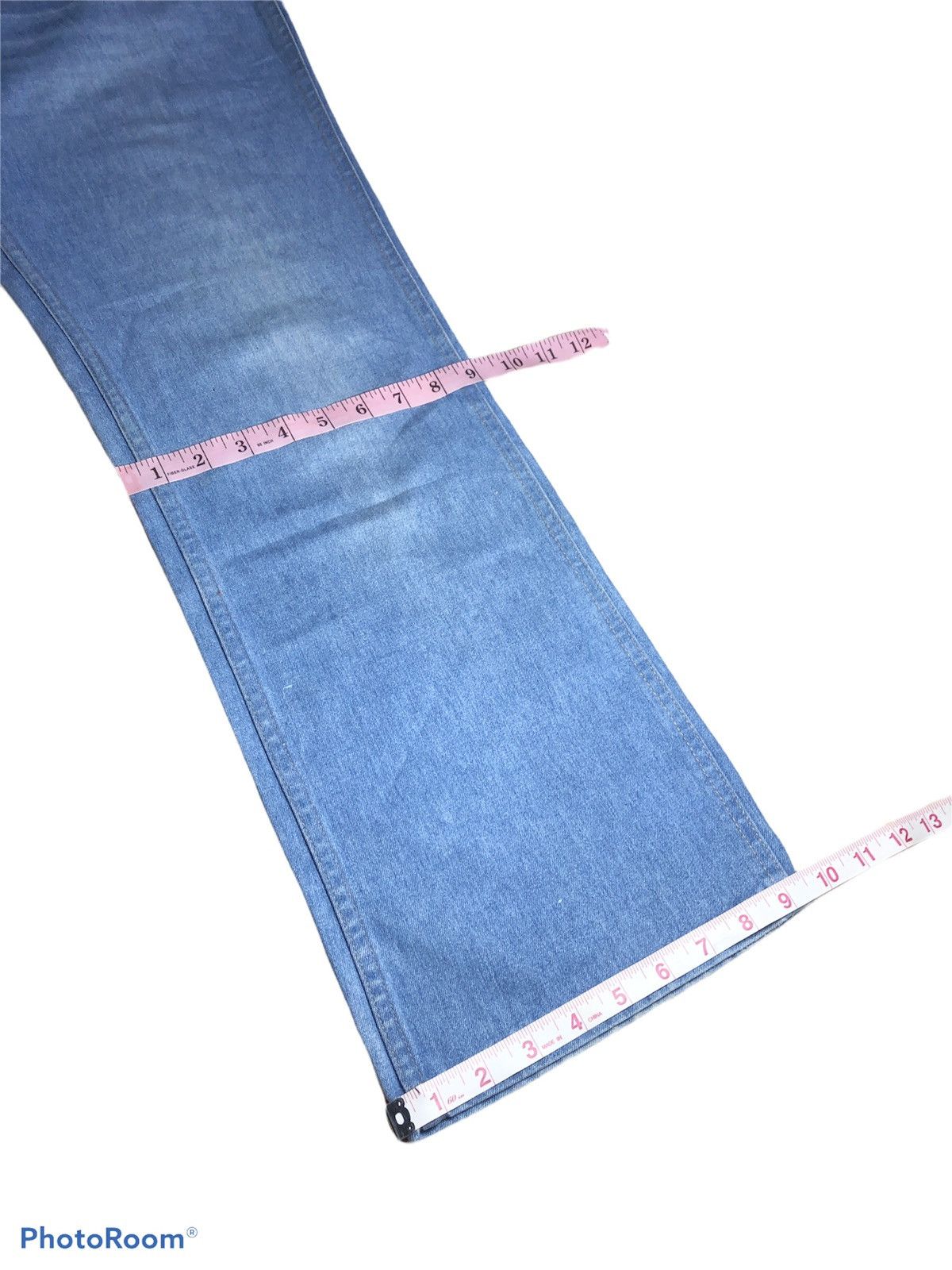 Levi's VINTAGE LEVIS 80s orange tab FLARE DENIM Size US 31 - 8 Thumbnail