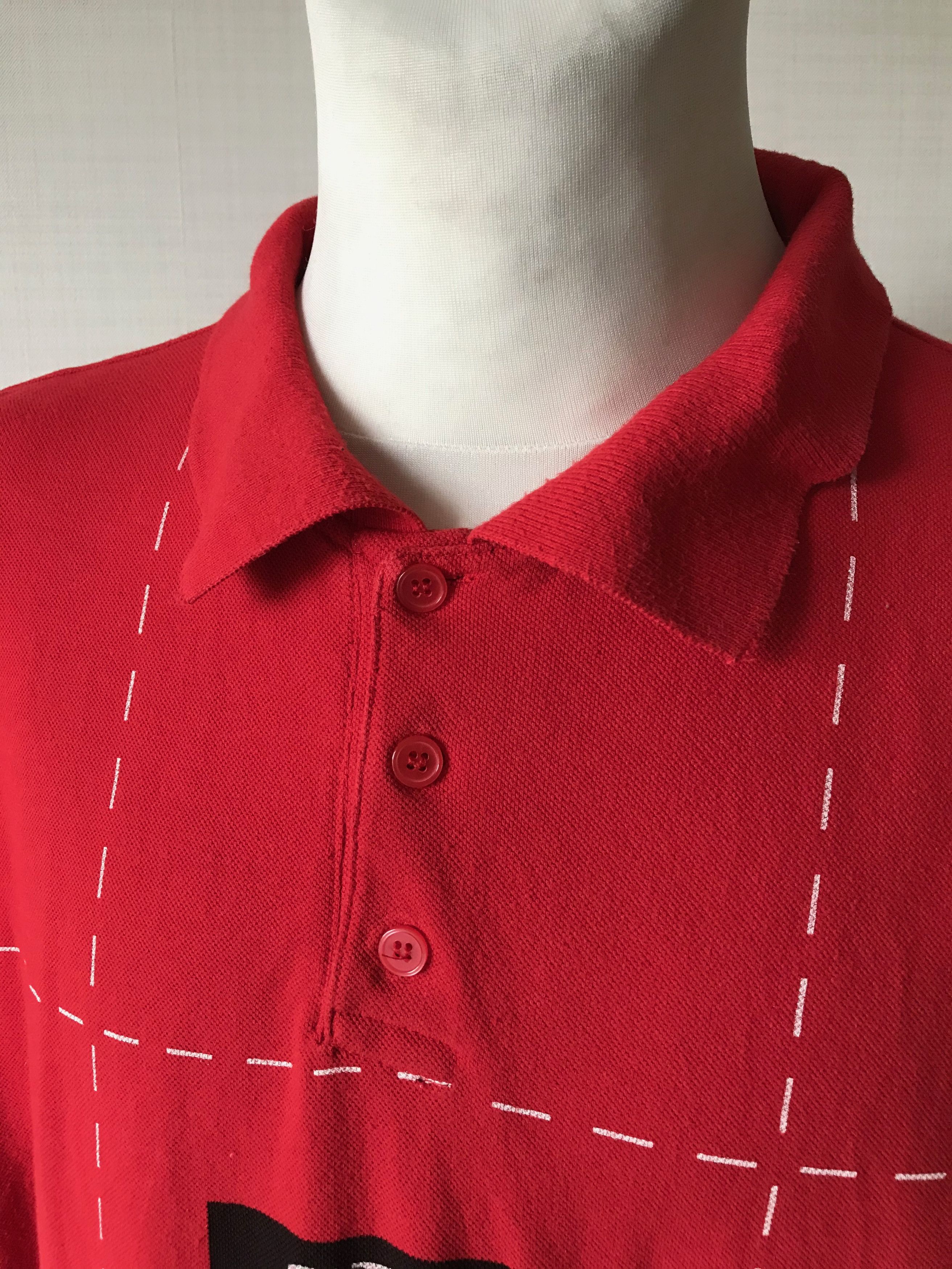 Formula 1 2003 Michael Schumacher Racing Formula Uno Polo Shirt Size US XXL / EU 58 / 5 - 3 Thumbnail