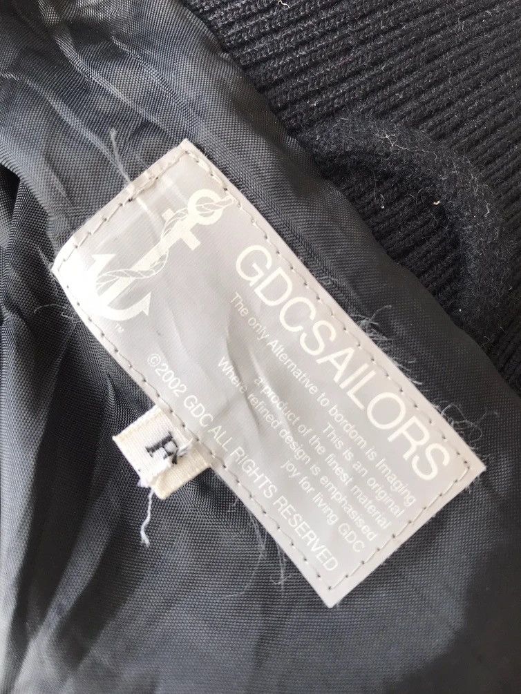 If Six Was Nine × Narcotic GDC Vintage GDC Sailor Black Wool Jacket Size XS / US 0-2 / IT 36-38 - 5 Thumbnail