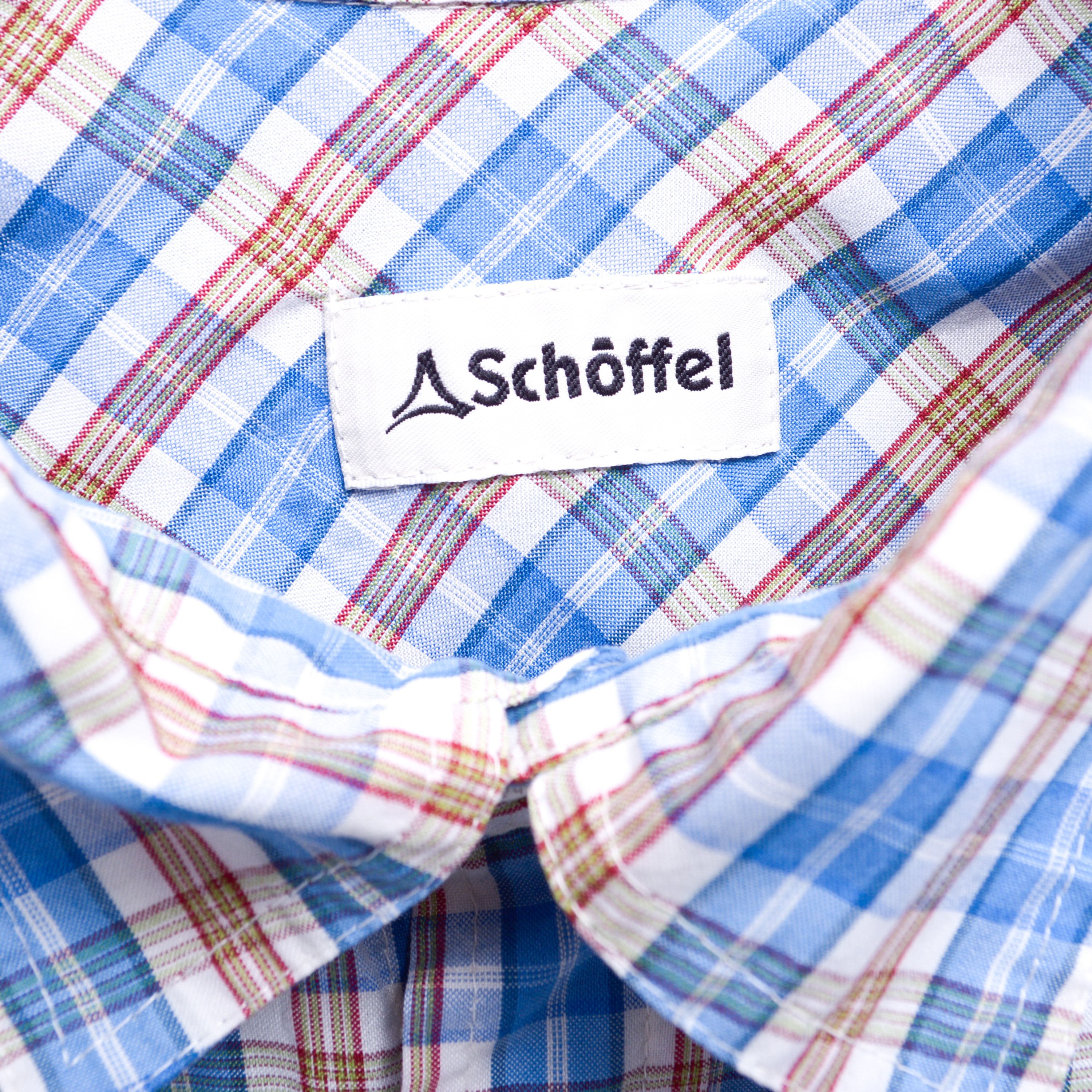 Other SCHOFFEL Casual Check Tartan Short Sleeve Button Up Top Size US XL / EU 56 / 4 - 3 Thumbnail