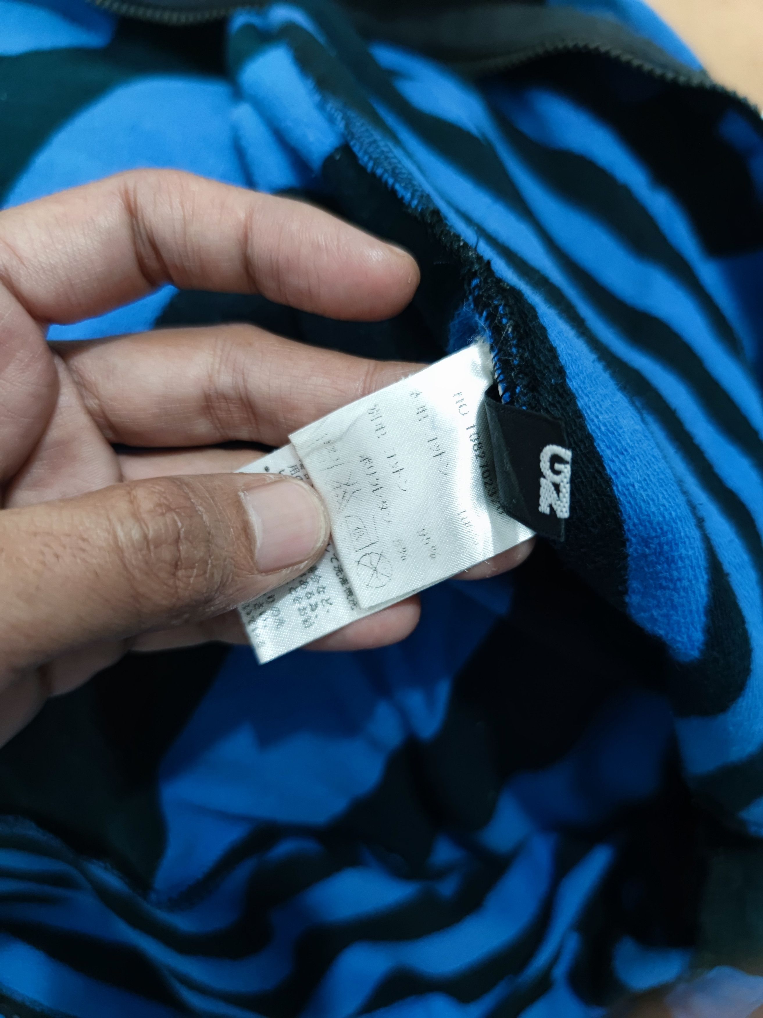 20471120 Glade News Striped Full Zipp Hoodie Size US M / EU 48-50 / 2 - 7 Thumbnail