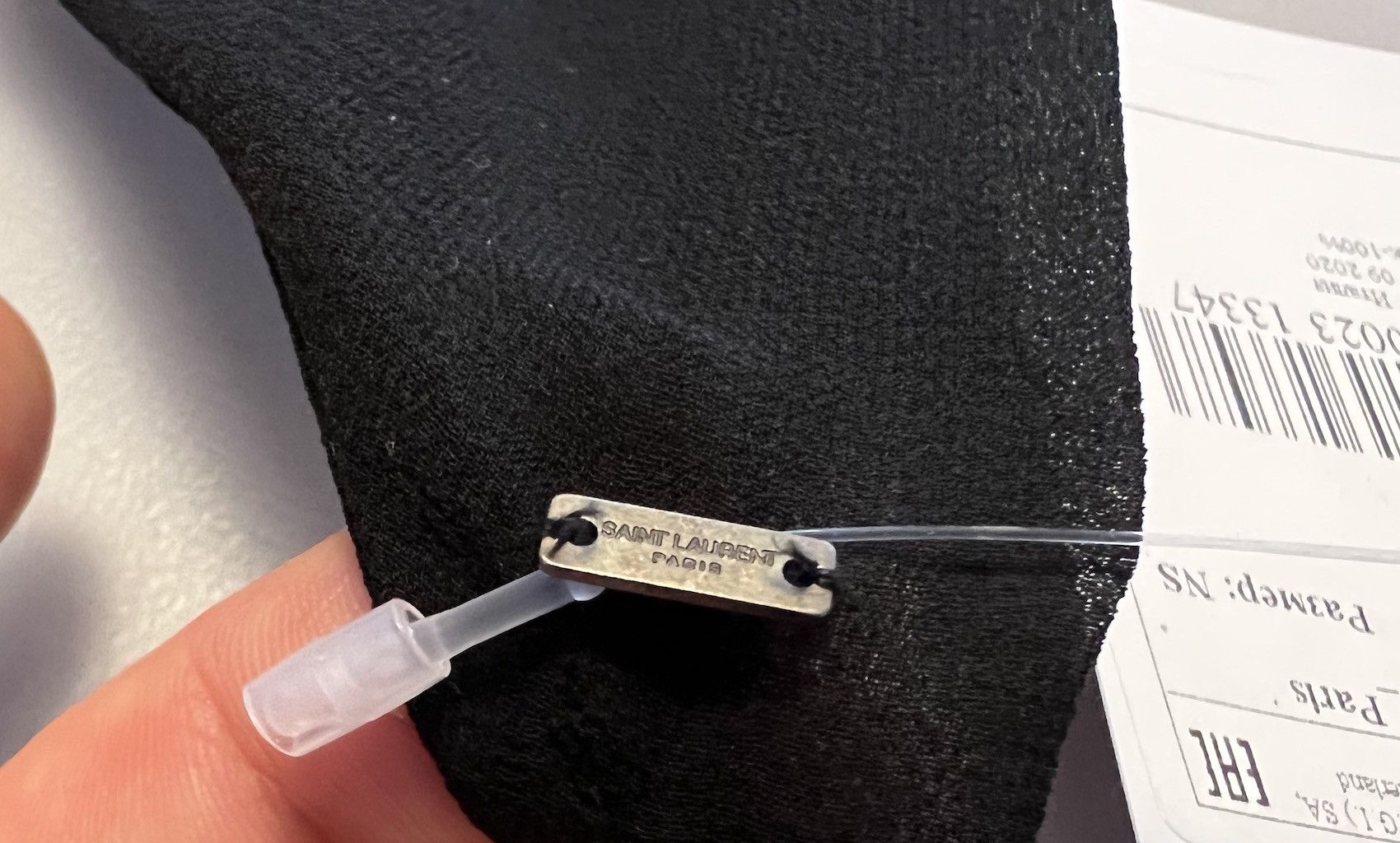 Saint Laurent Paris FW'19 Scarf Silk Extra Long Size ONE SIZE - 3 Thumbnail