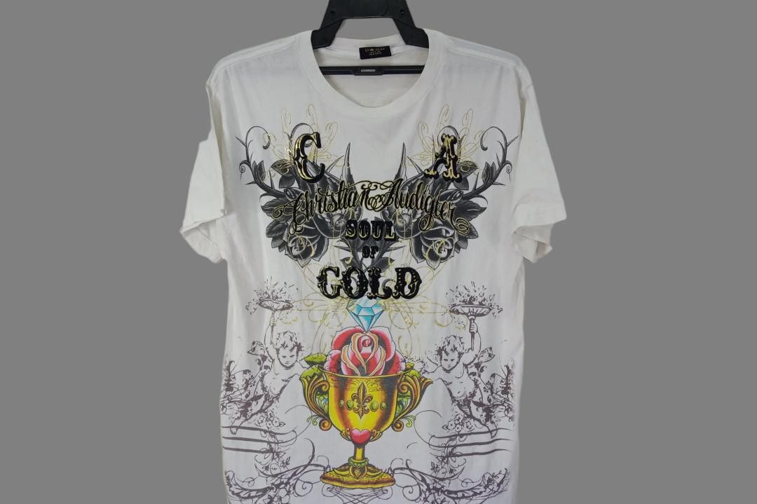 Ed hardy christian Audigier t shirt