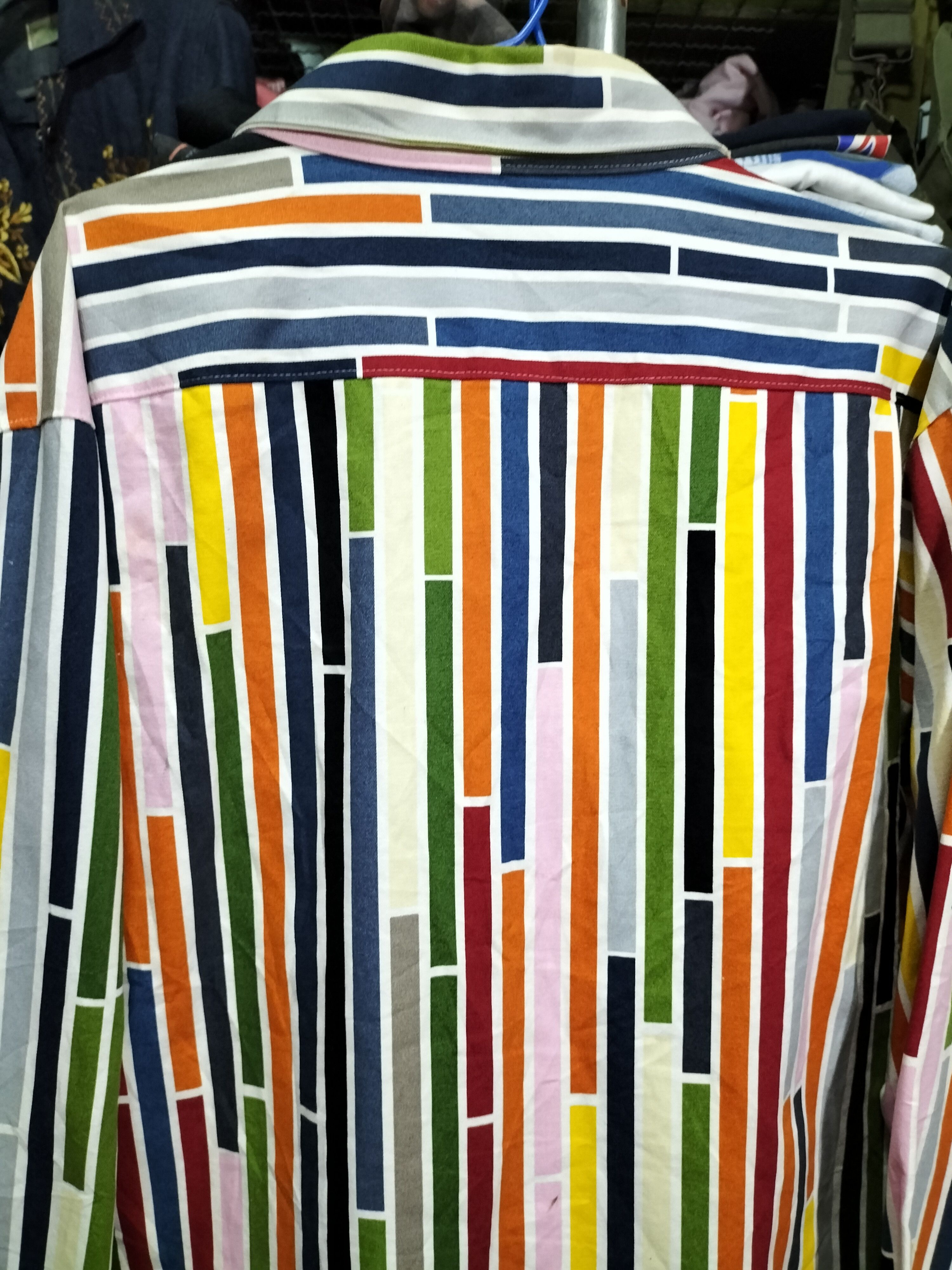 Vintage 80s Duck Canvas Shirt Colourful fashion arts street Size US XL / EU 56 / 4 - 7 Thumbnail