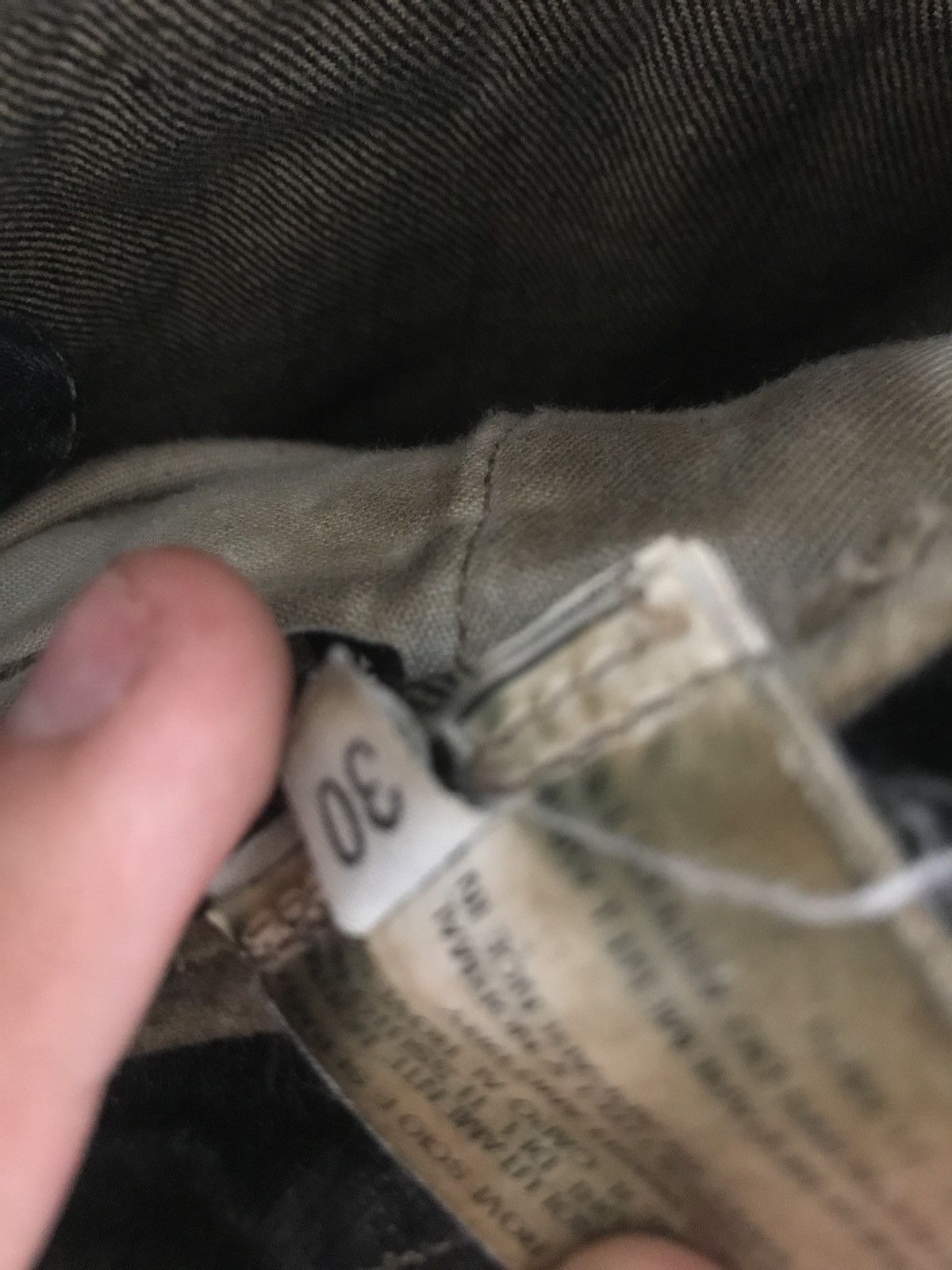 Rick Owens × Rick Owens Drkshdw Rick Owens Double Layer Aircut Size US 30 / EU 46 - 5 Thumbnail