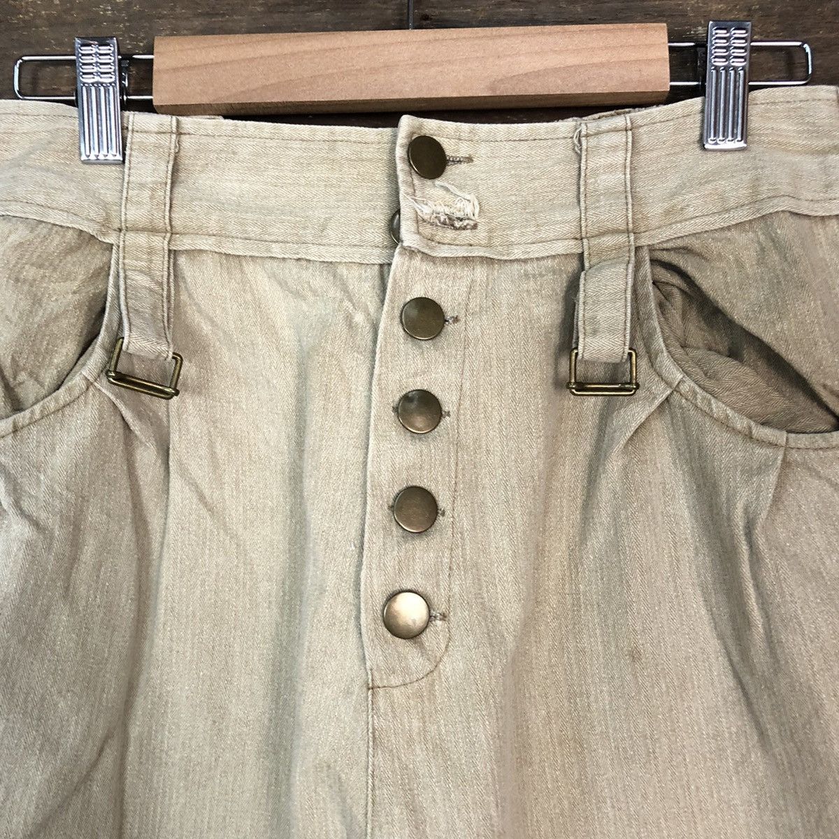Japanese Brand Near Brand Brown jogger style Pants #6783 Size US 29 - 8 Thumbnail