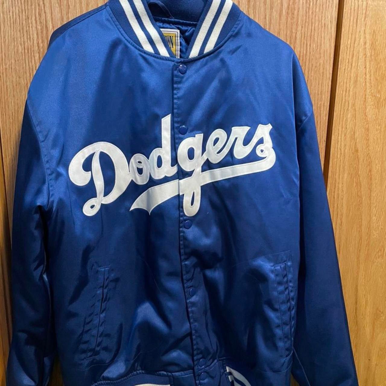 Outlets Mitchell & Ness Cooperstown Collection Los Angeles Dodgers Satin Jacket - Large