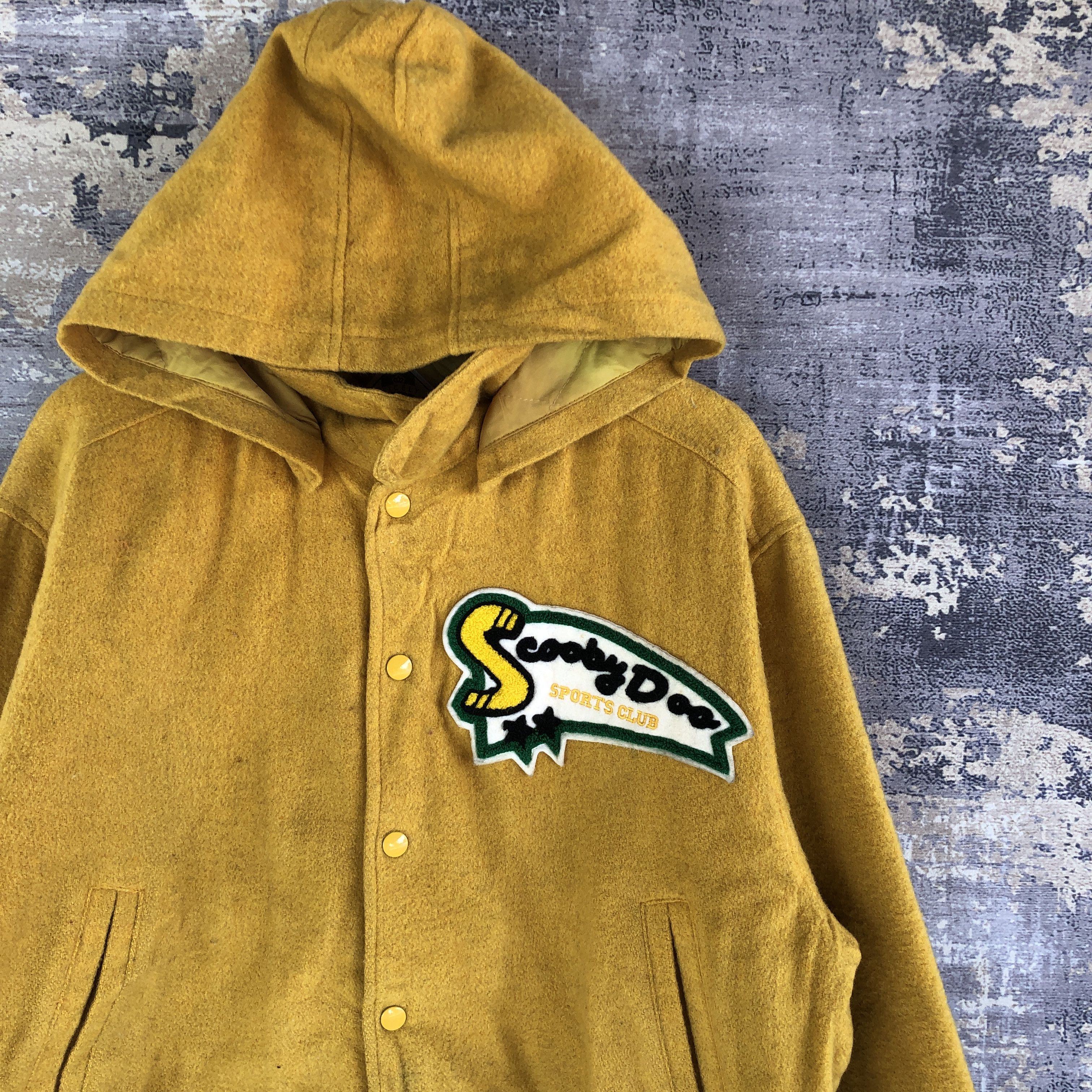 Japanese Brand × Vintage Scooby Doo Baseball Jacket Hoodie Big John Varsity Jacket Size US XL / EU 56 / 4 - 5 Thumbnail