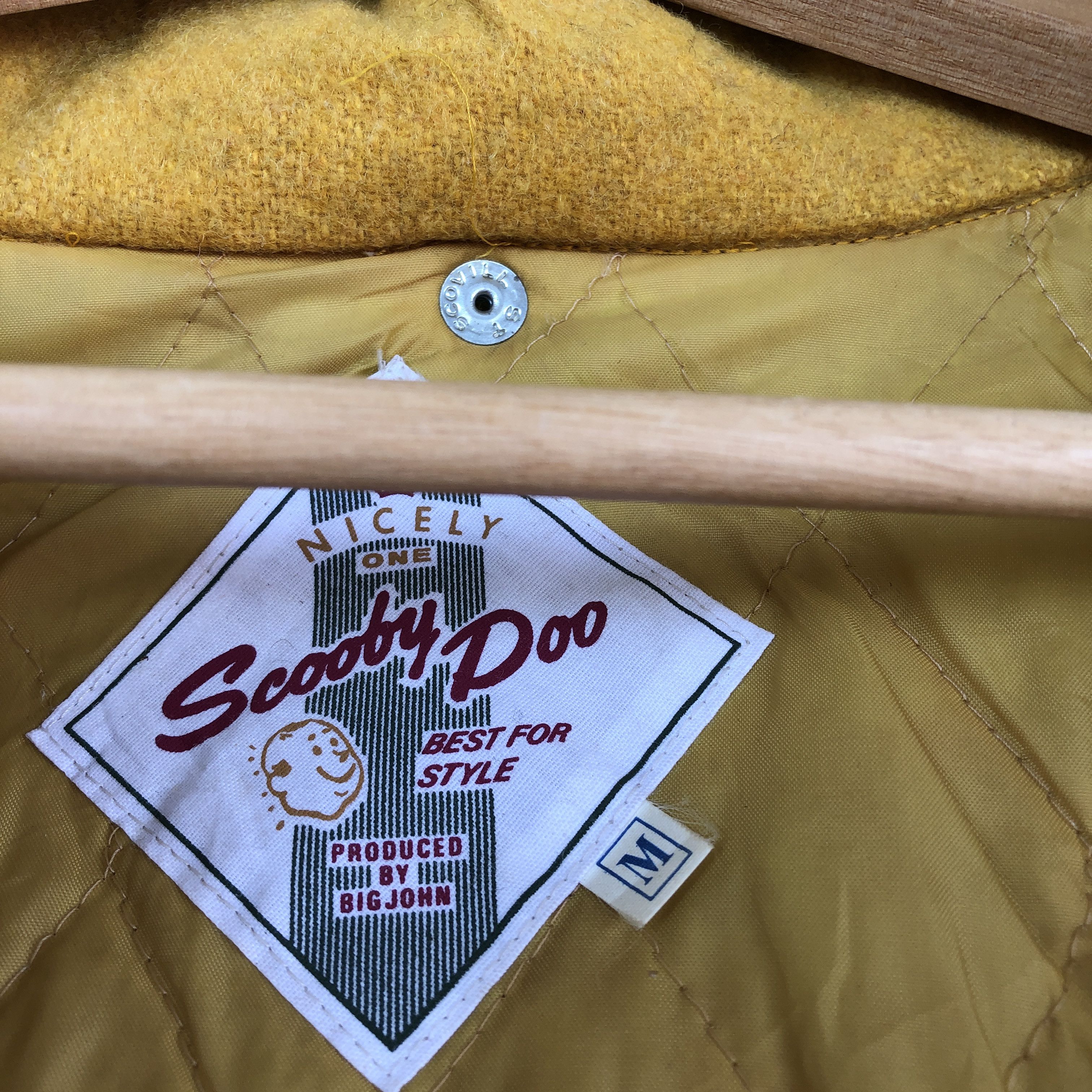 Japanese Brand × Vintage Scooby Doo Baseball Jacket Hoodie Big John Varsity Jacket Size US XL / EU 56 / 4 - 7 Thumbnail