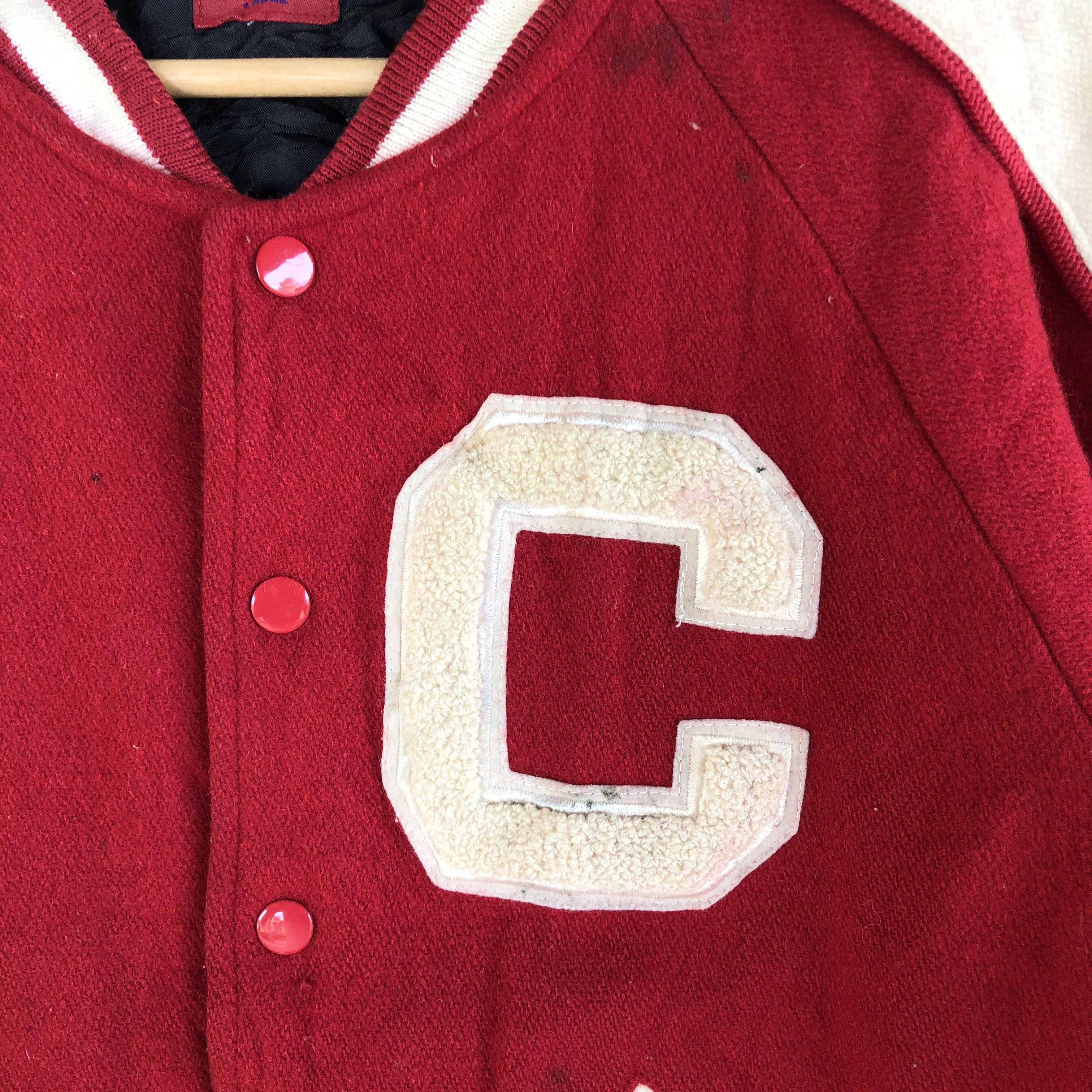 Japanese Brand × Vintage Vintage Converse Baseball Jacket Converse Varsity Jacket Size US M / EU 48-50 / 2 - 6 Thumbnail